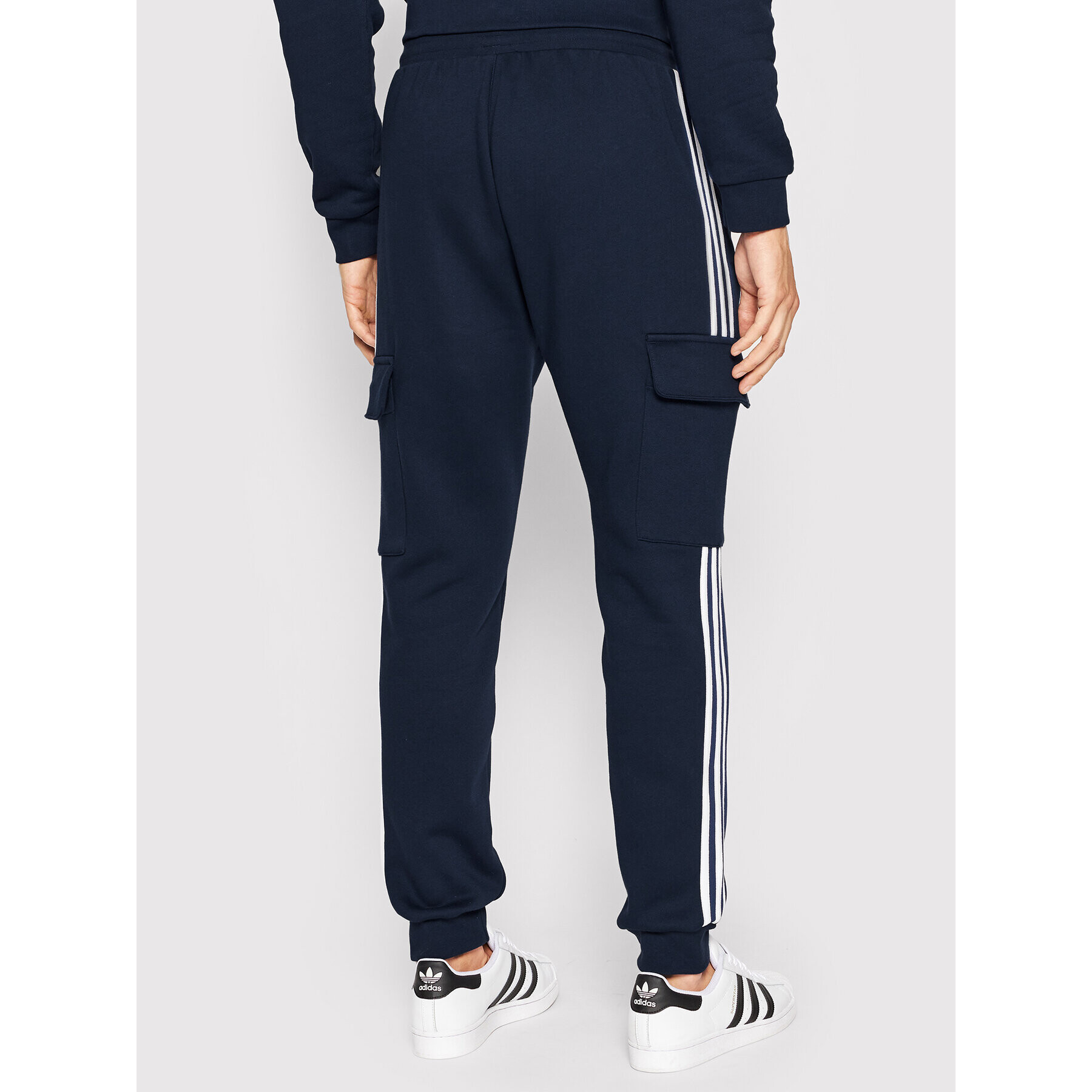 adidas Долнище анцуг 3 Stripes HK9687 Тъмносин Regular Fit - Pepit.bg