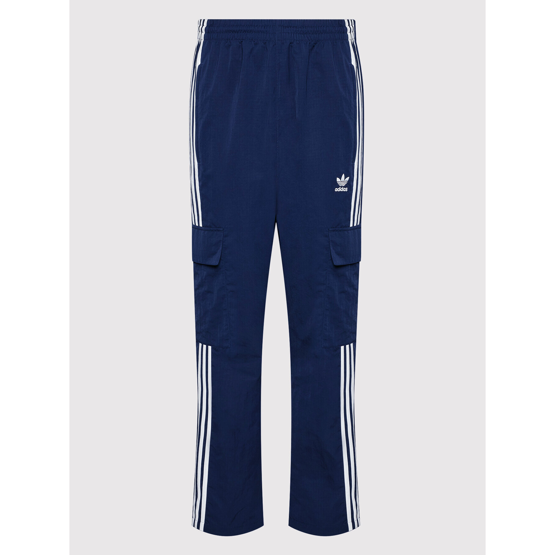 adidas Долнище анцуг adicolor 3-Stripes Cargo HN6735 Тъмносин Relaxed Fit - Pepit.bg