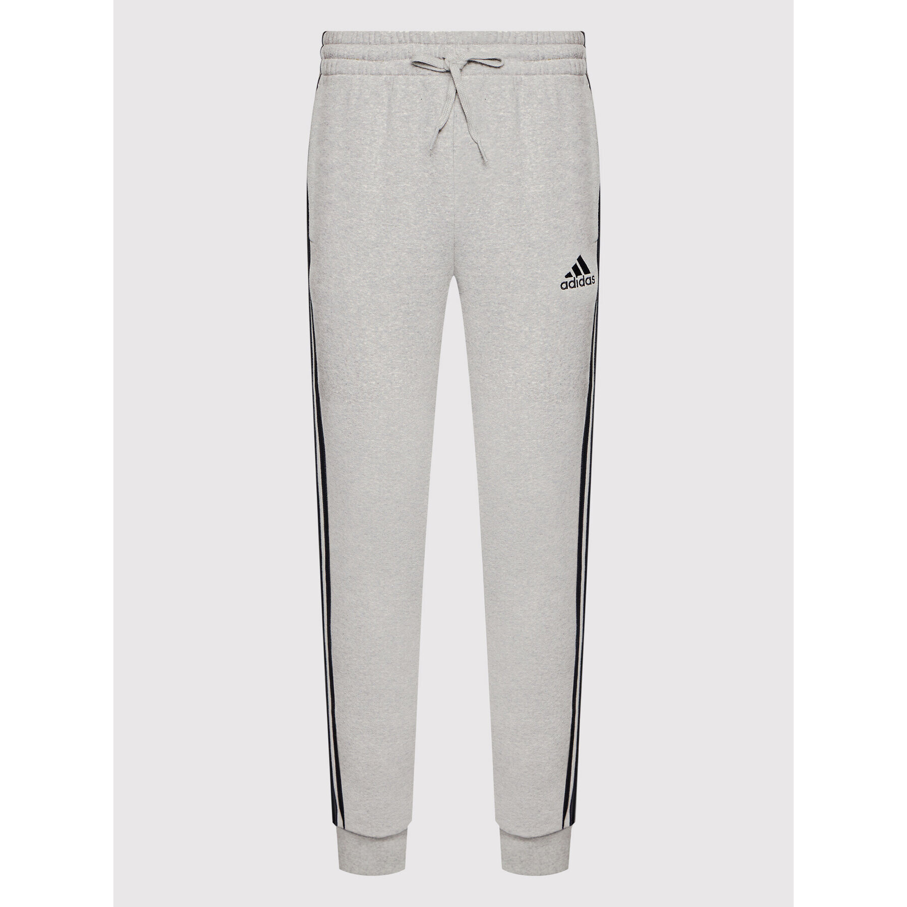 adidas Долнище анцуг Essentials 3-Stripes GM1091 Сив Slim Fit - Pepit.bg