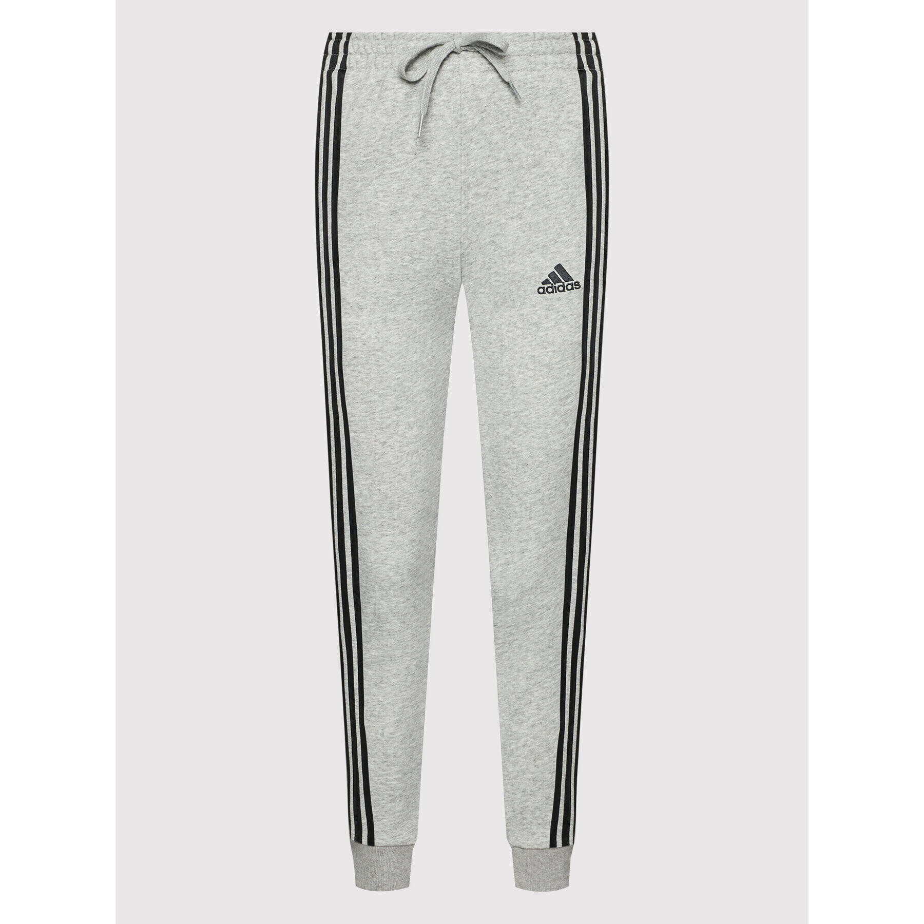 adidas Долнище анцуг Essentials French Terry GK8889 Сив Regular Fit - Pepit.bg