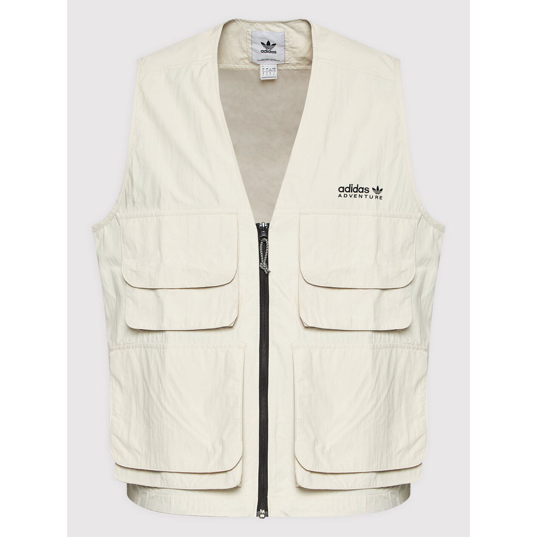 adidas Елек Adventure Multi-Pocket HF4776 Бежов Loose Fit - Pepit.bg