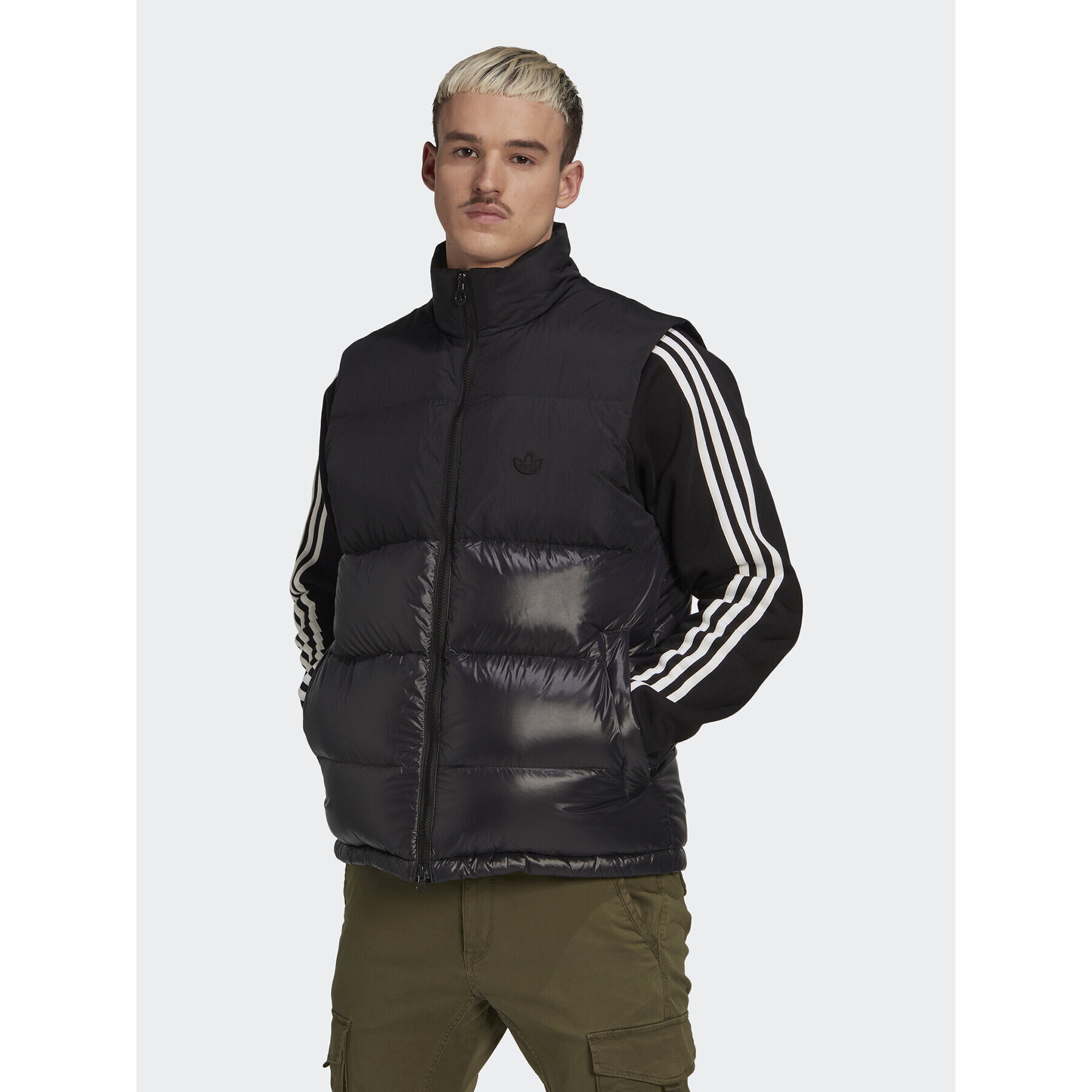 adidas Елек Down Regen Puffer Vest HL9185 Черен Regular Fit - Pepit.bg