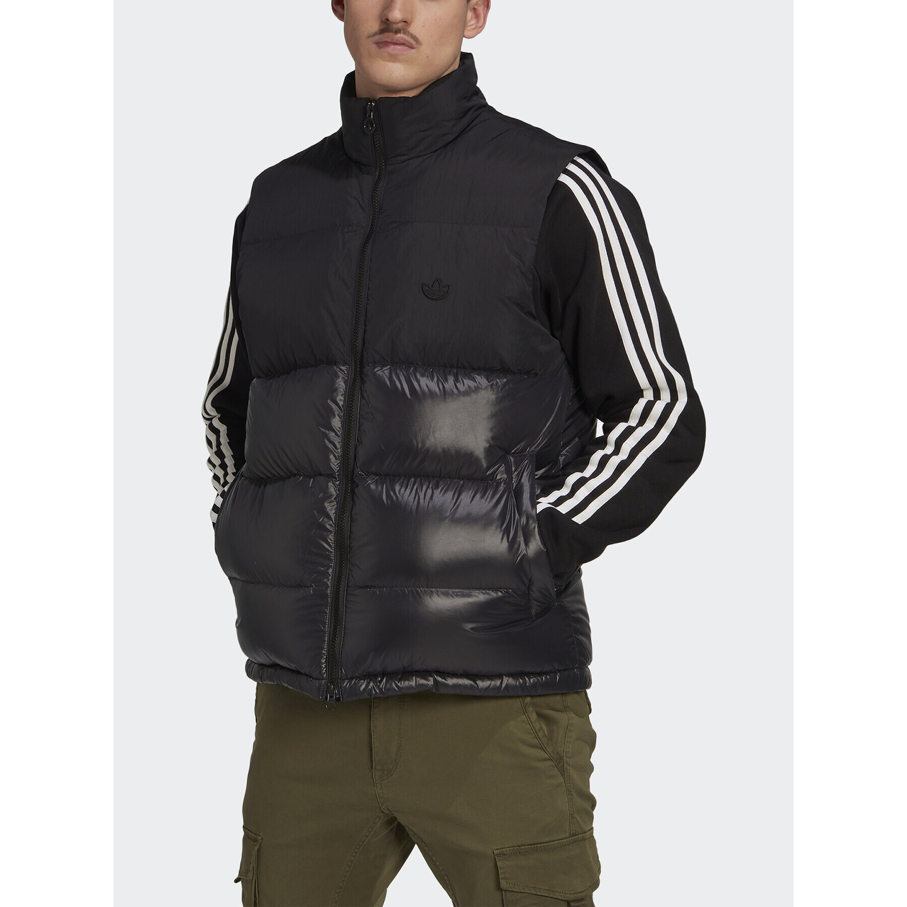 adidas Елек Down Regen Puffer Vest HL9185 Черен Regular Fit - Pepit.bg