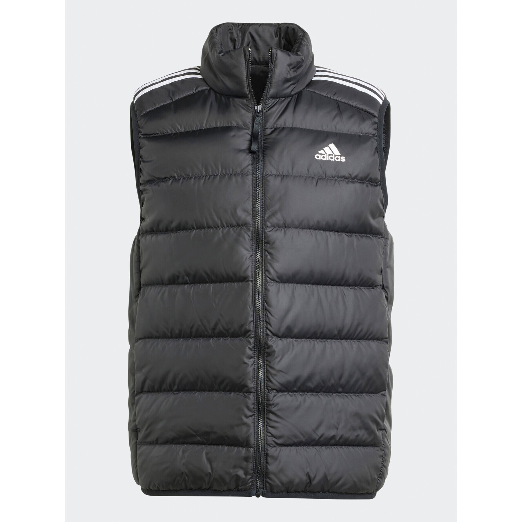 adidas Елек Essentials 3-Stripes HZ5728 Черен Regular Fit - Pepit.bg