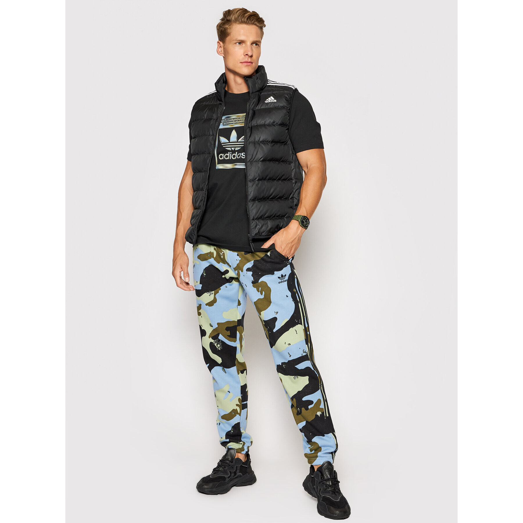 adidas Елек Essentials GH4583 Черен Slim Fit - Pepit.bg