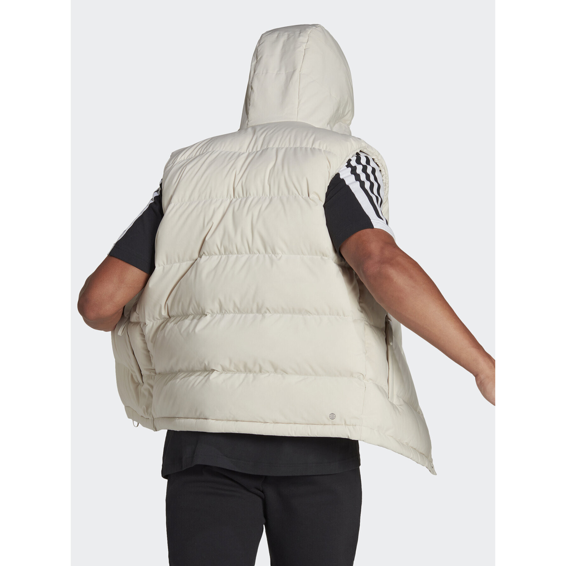 adidas Елек Helionic HE1462 Бежов Regular Fit - Pepit.bg
