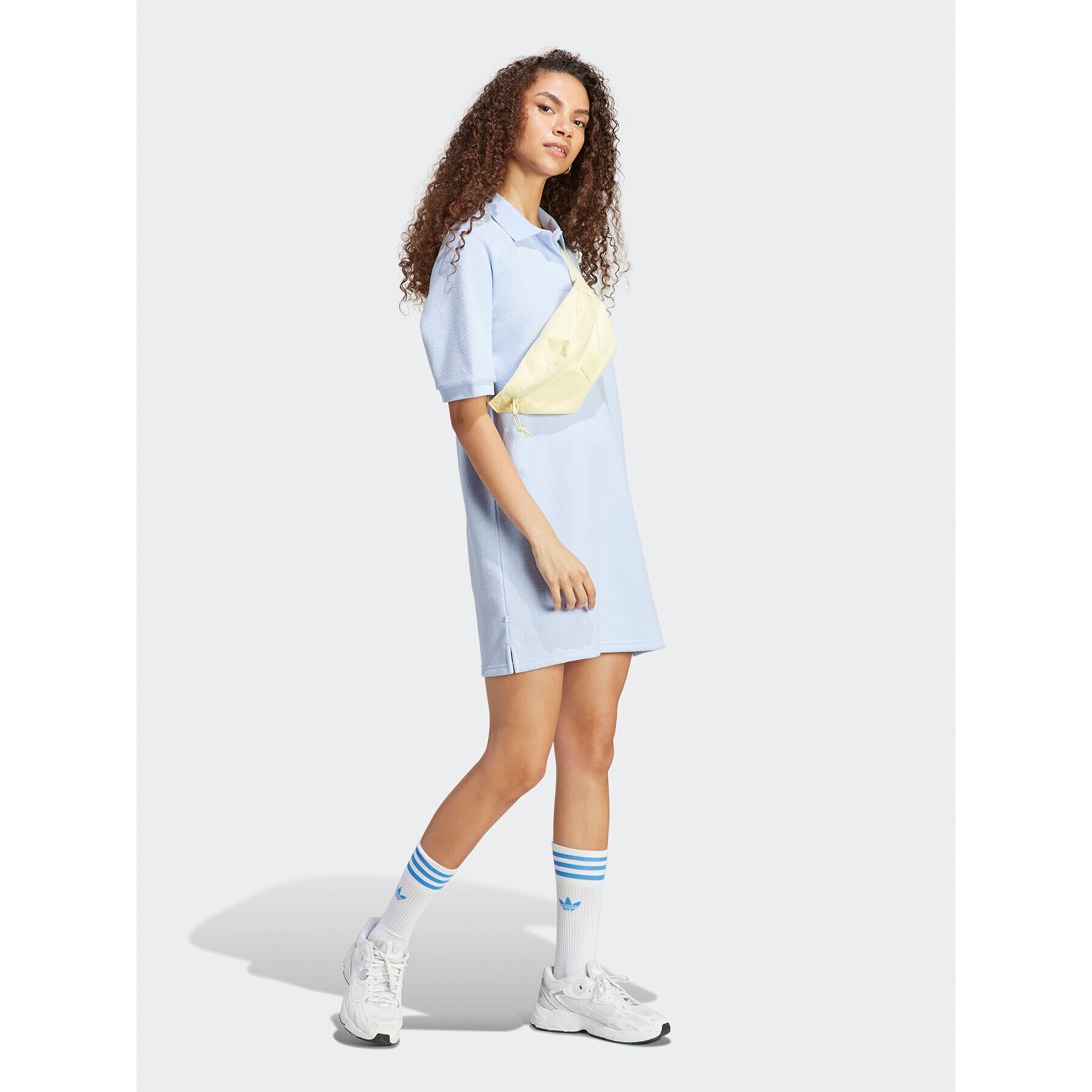 adidas Ежедневна рокля Polo Dress IP3753 Син - Pepit.bg