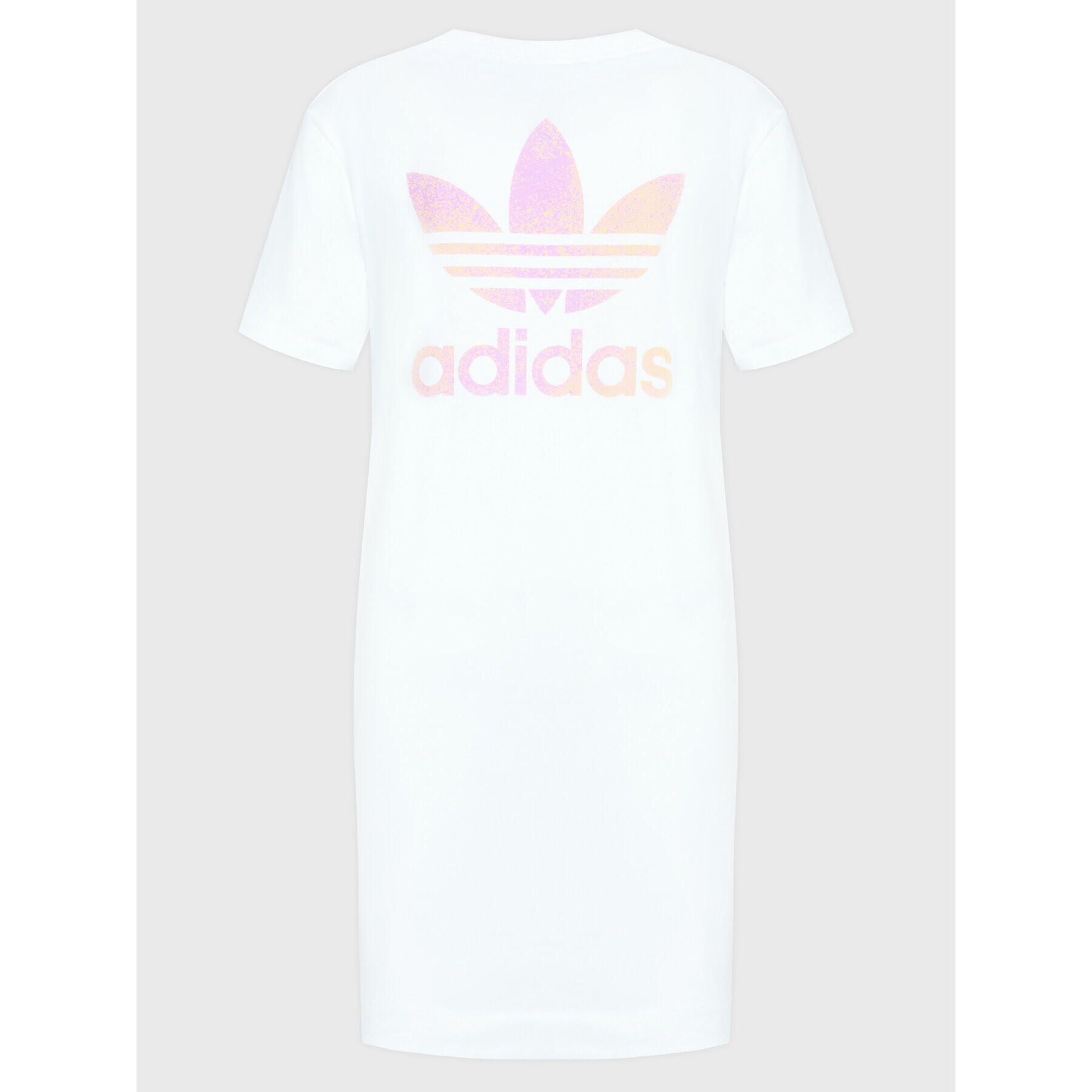 adidas Ежедневна рокля HL6613 Бял Relaxed Fit - Pepit.bg