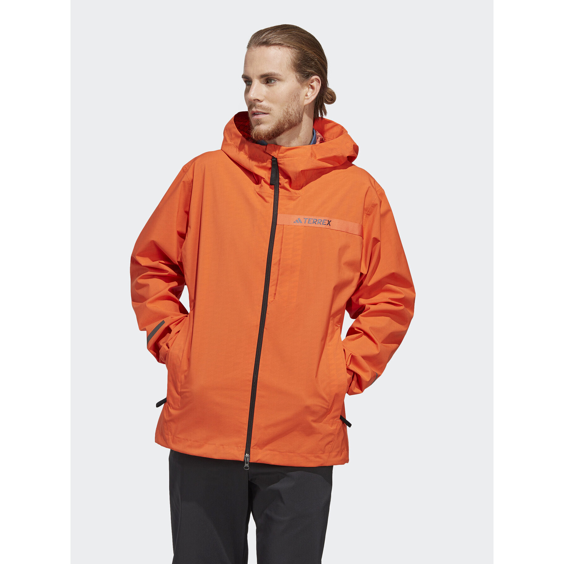 adidas Яке за дъжд Terrex Multi RAIN.RDY HM4052 Оранжев Regular Fit - Pepit.bg