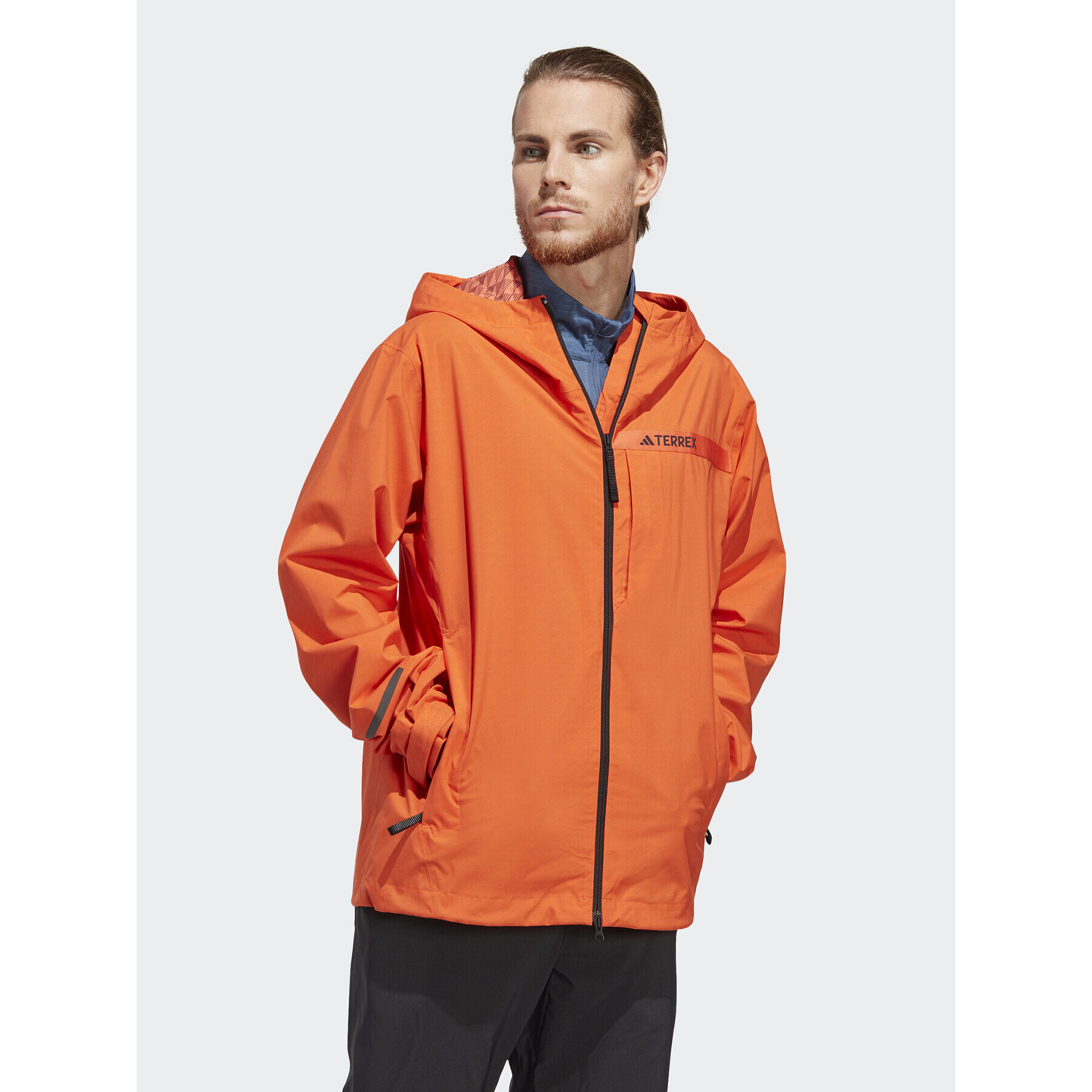 adidas Яке за дъжд Terrex Multi RAIN.RDY HM4052 Оранжев Regular Fit - Pepit.bg