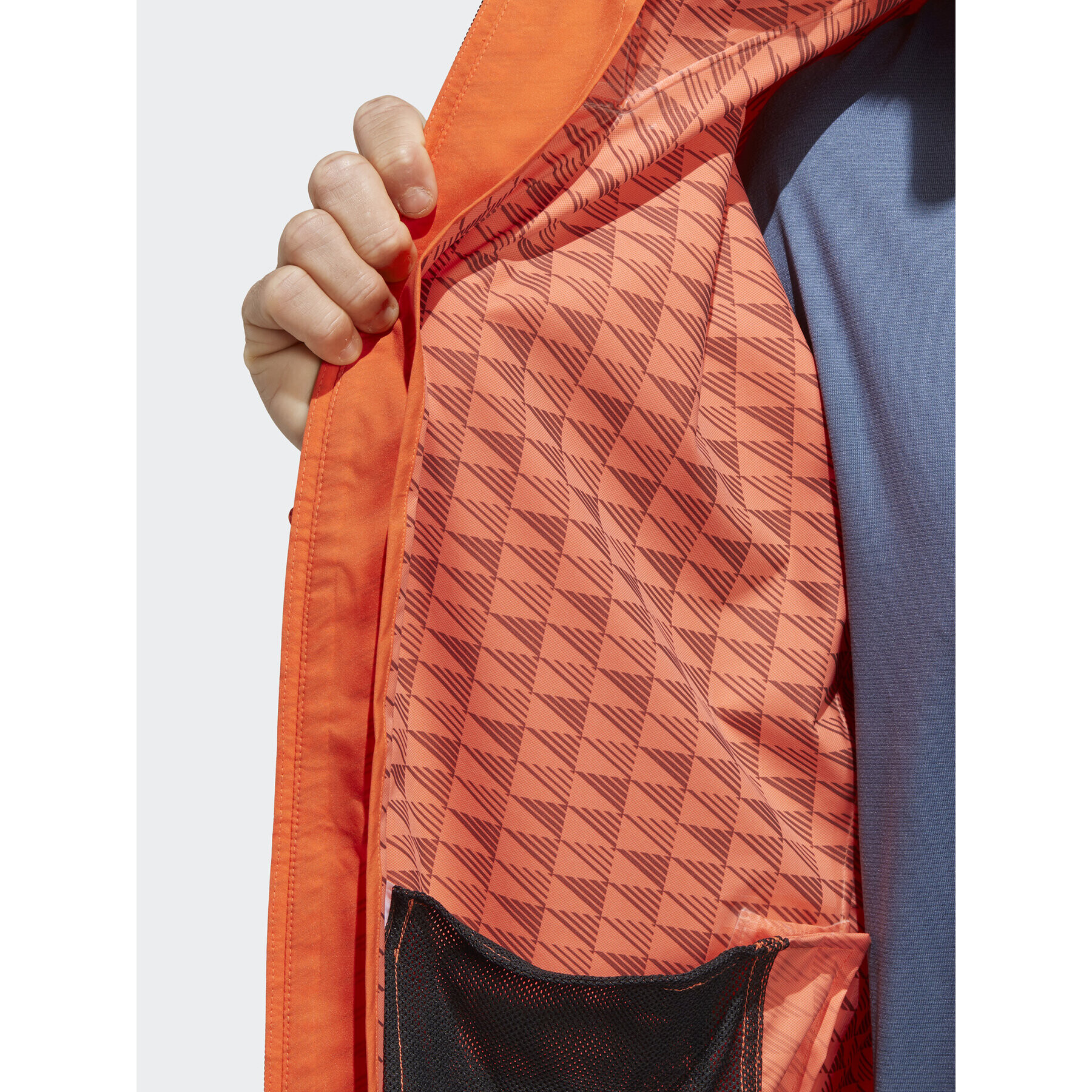adidas Яке за дъжд Terrex Multi RAIN.RDY HM4052 Оранжев Regular Fit - Pepit.bg
