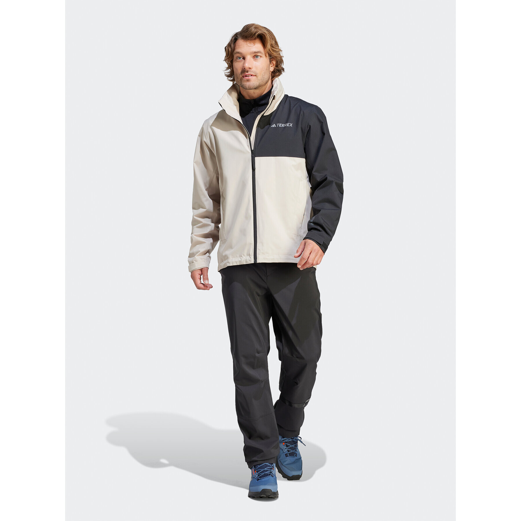 adidas Яке за дъжд Terrex Multi RAIN.RDY IP3837 Бежов Regular Fit - Pepit.bg