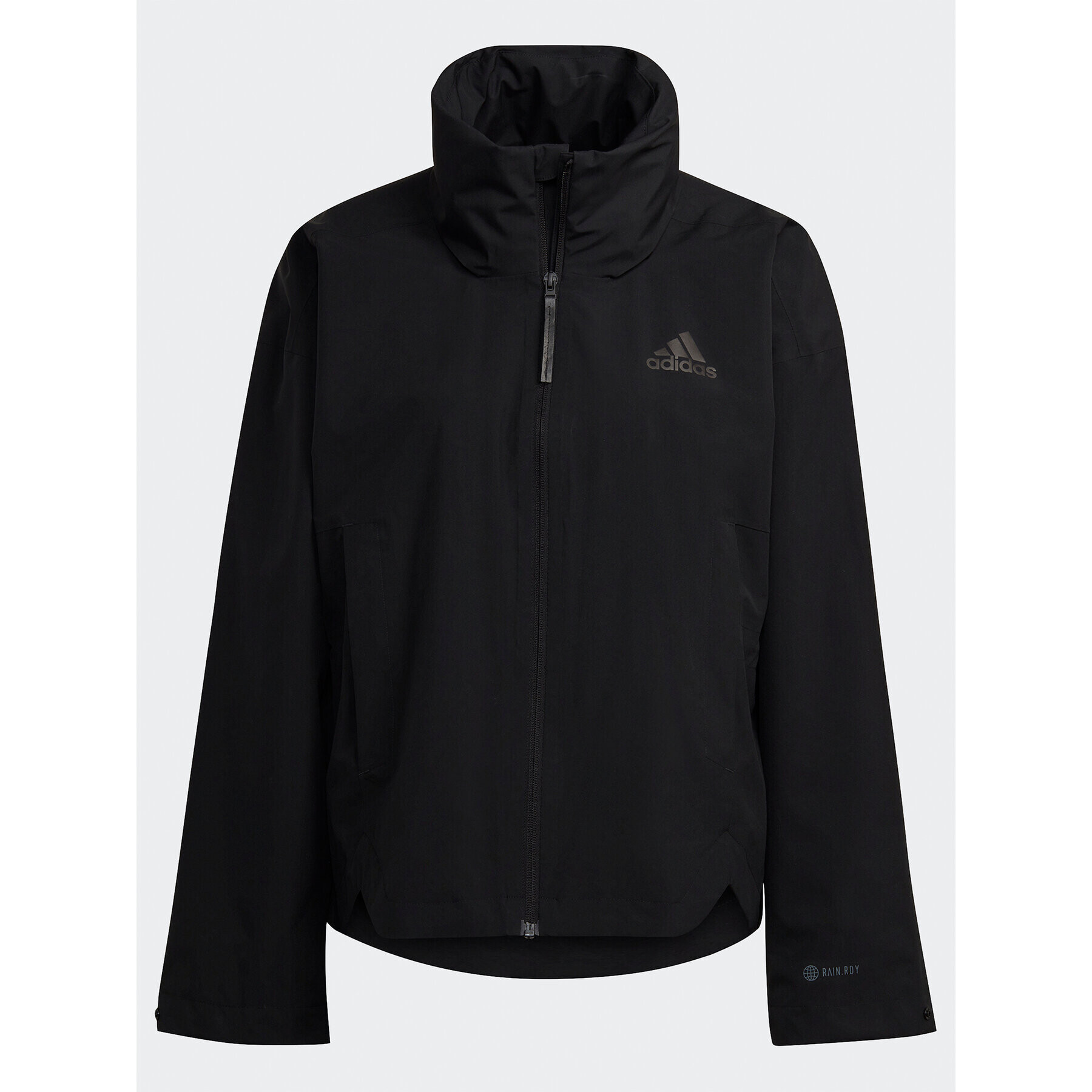 adidas Яке за дъжд Terrex Traveer RAIN.RDY HG6021 Черен Loose Fit - Pepit.bg