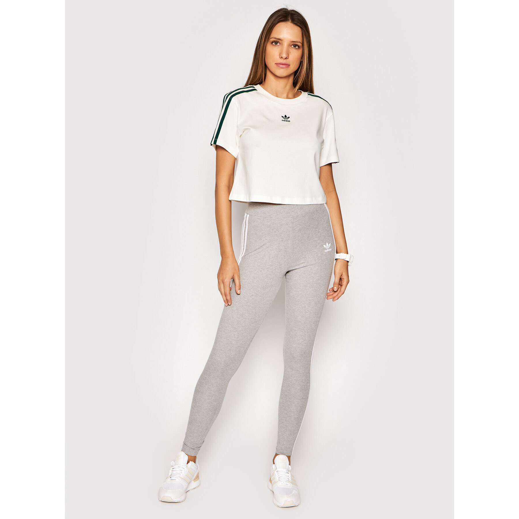 adidas Клин adicolor Classics 3-Stripes H09425 Сив Tight Fit - Pepit.bg