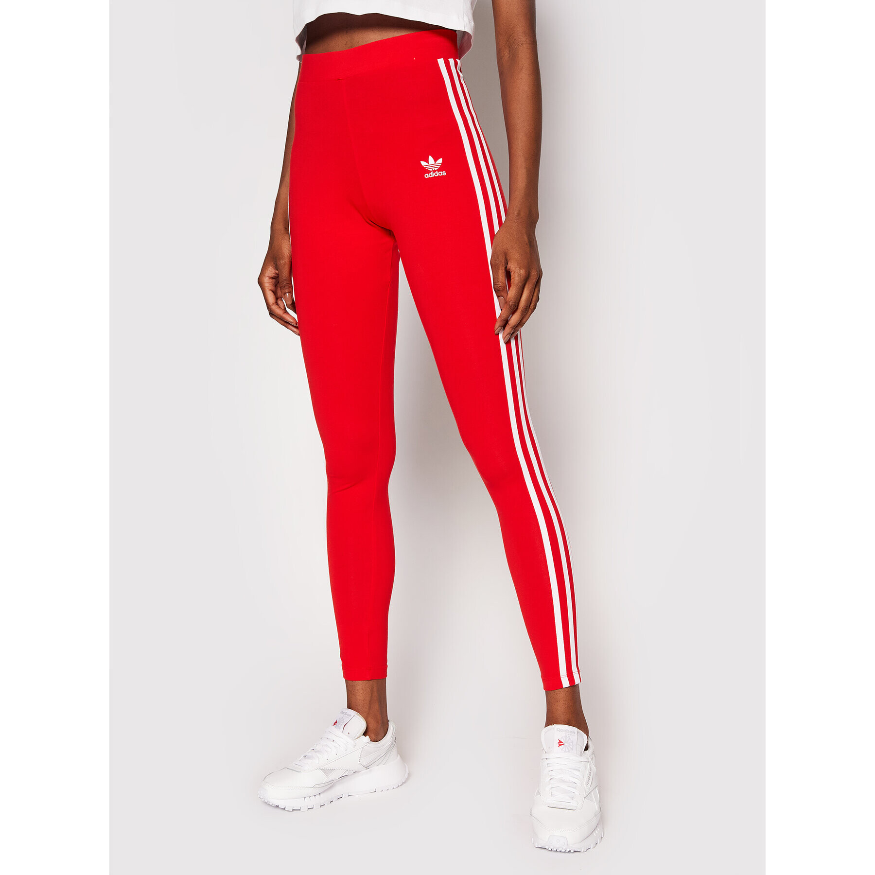 adidas Клин adicolor Classics 3-Stripes H09428 Червен Extra Slim Fit - Pepit.bg