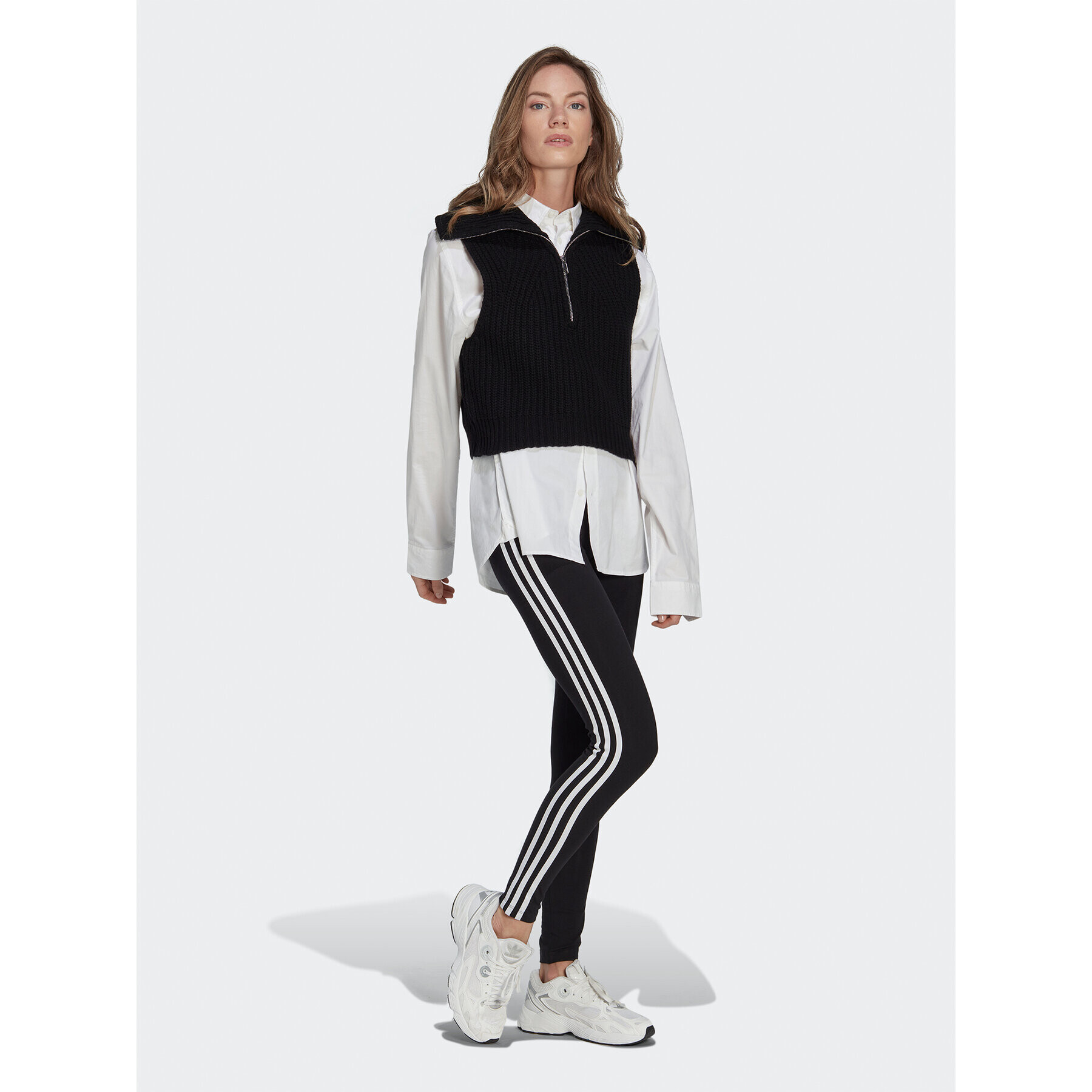 adidas Клин Adicolor Classics 3-Stripes Leggings IB7383 Черен - Pepit.bg