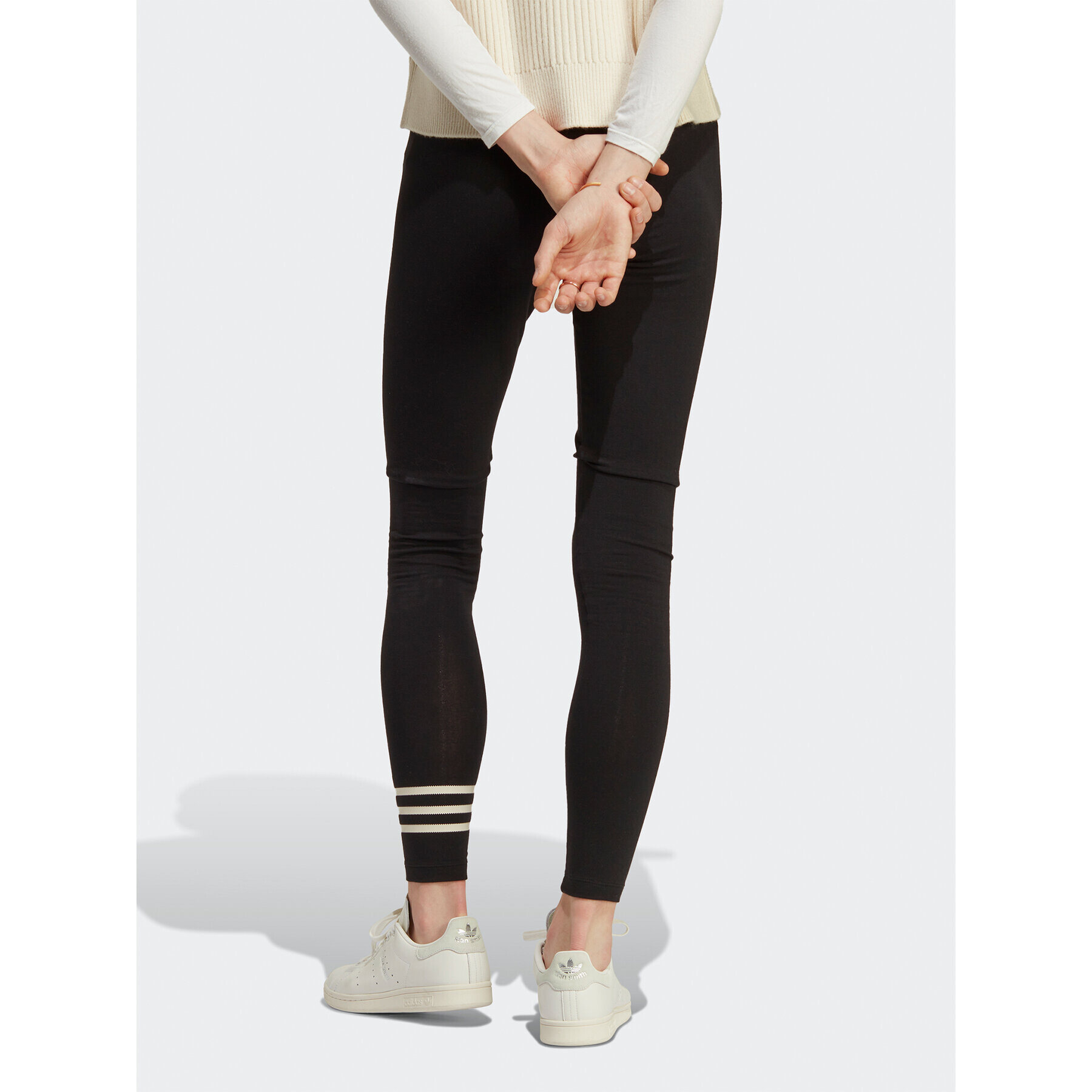 adidas Клин Adicolor Neuclassics Full Length Leggings (Plus Size) IB7313 Черен - Pepit.bg