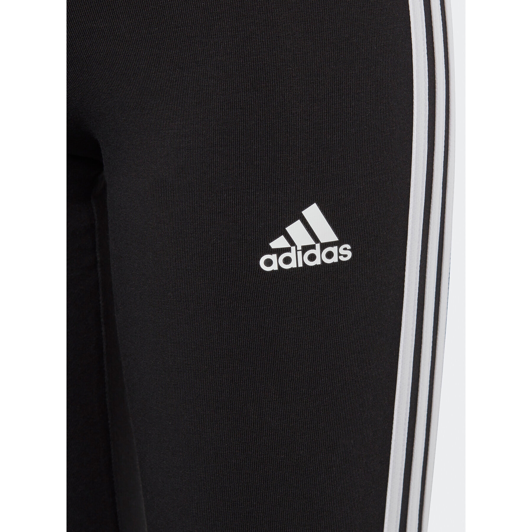 adidas Клин Essentials 3-Stripes Cotton Leggings IC3623 Черен - Pepit.bg