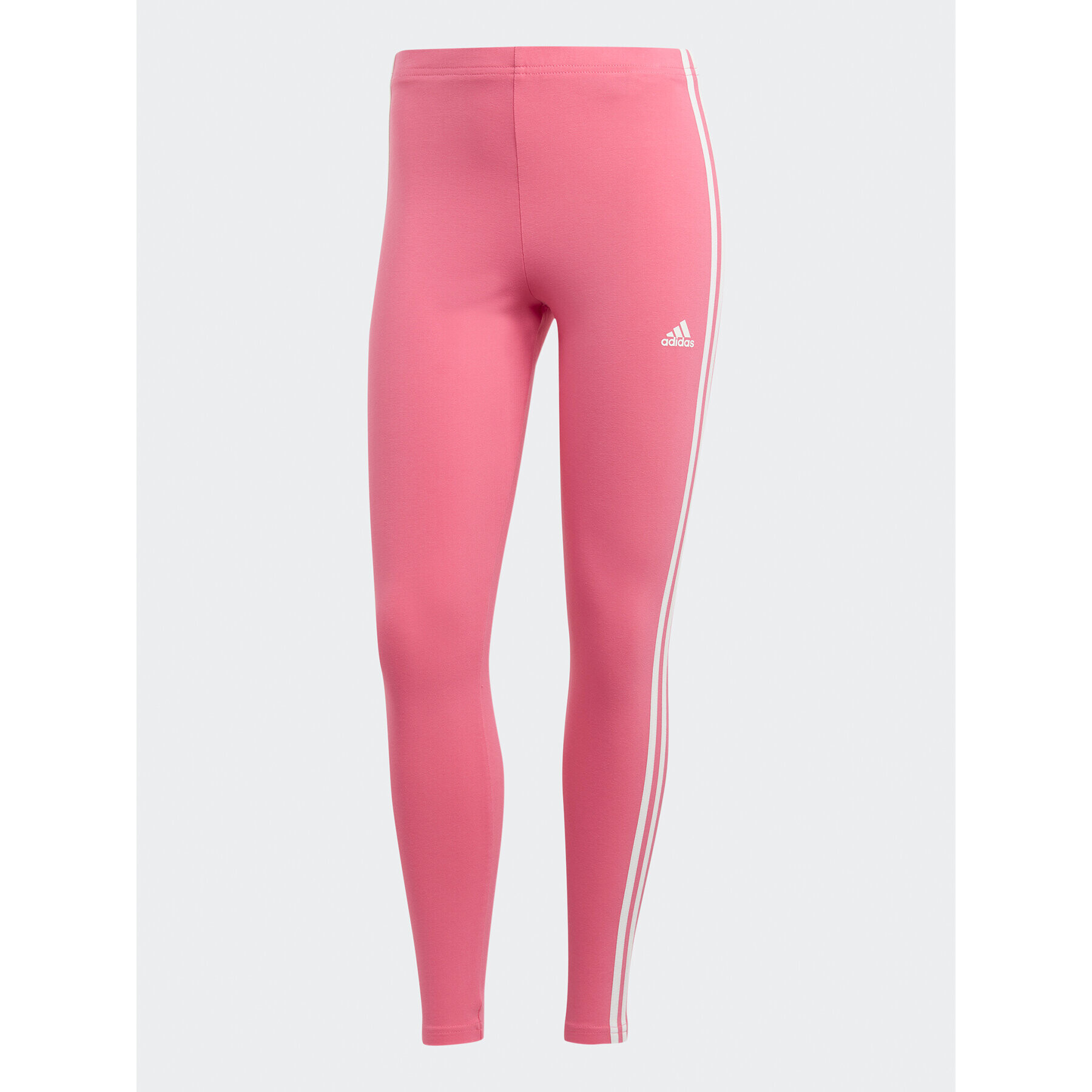 adidas Клин Essentials 3-Stripes High-Waisted Single Jersey Leggings IC7154 Розов - Pepit.bg