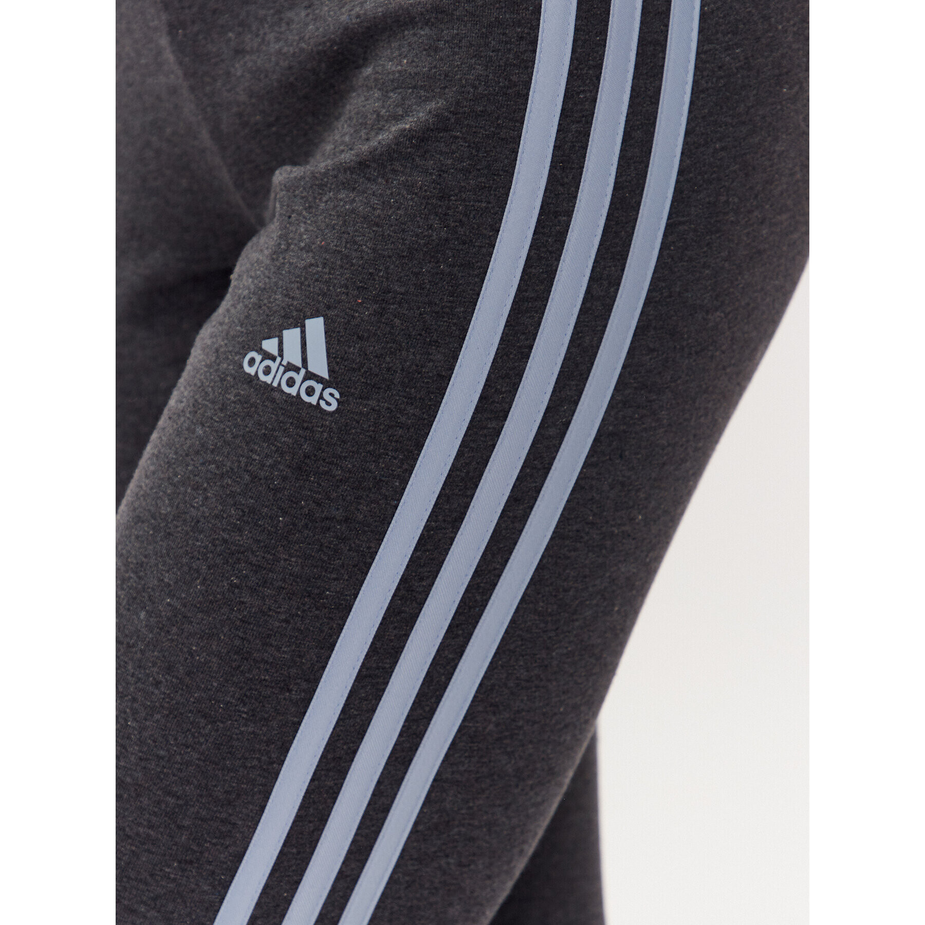 adidas Клин Essentials 3-Stripes High-Waisted Single Jersey Leggings IL3310 Сив - Pepit.bg