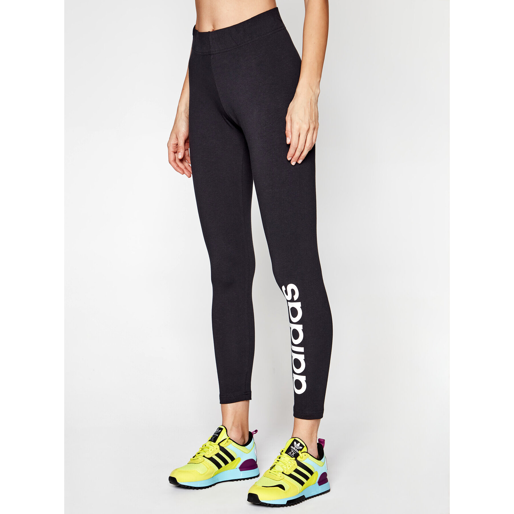adidas Performance Клин Essentials Linear DP2386 Черен Slim Fit - Pepit.bg