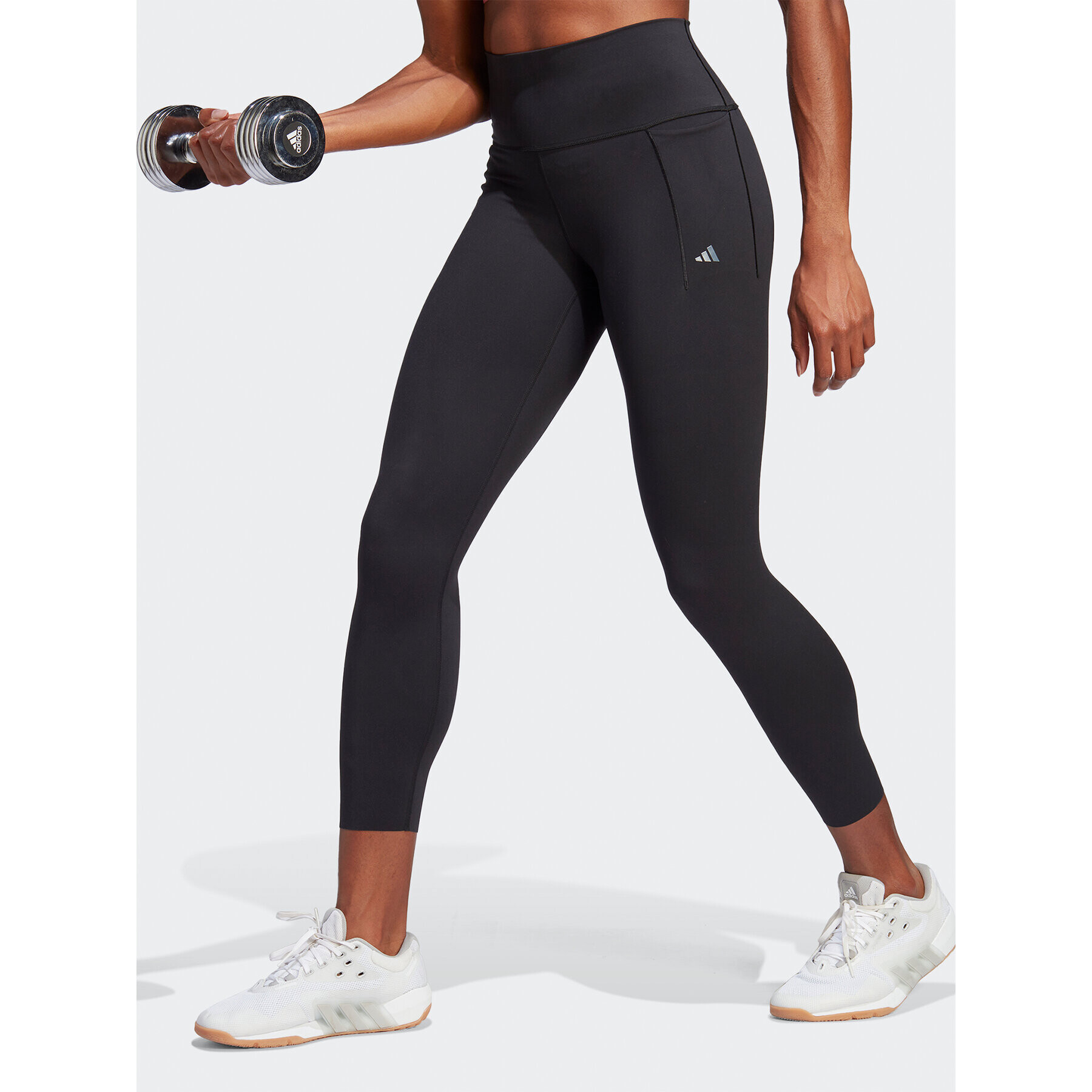 adidas Клин Optime Training Luxe 7/8 Leggings HS7425 Черен - Pepit.bg