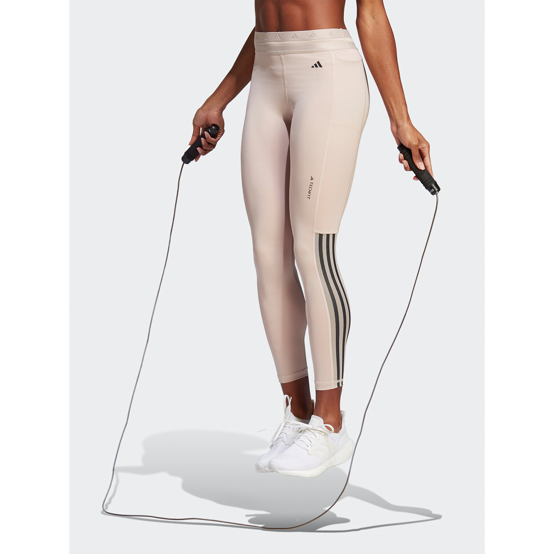 adidas Клин Techfit Hyperglam 7/8 Leggings HR2943 Кафяв - Pepit.bg