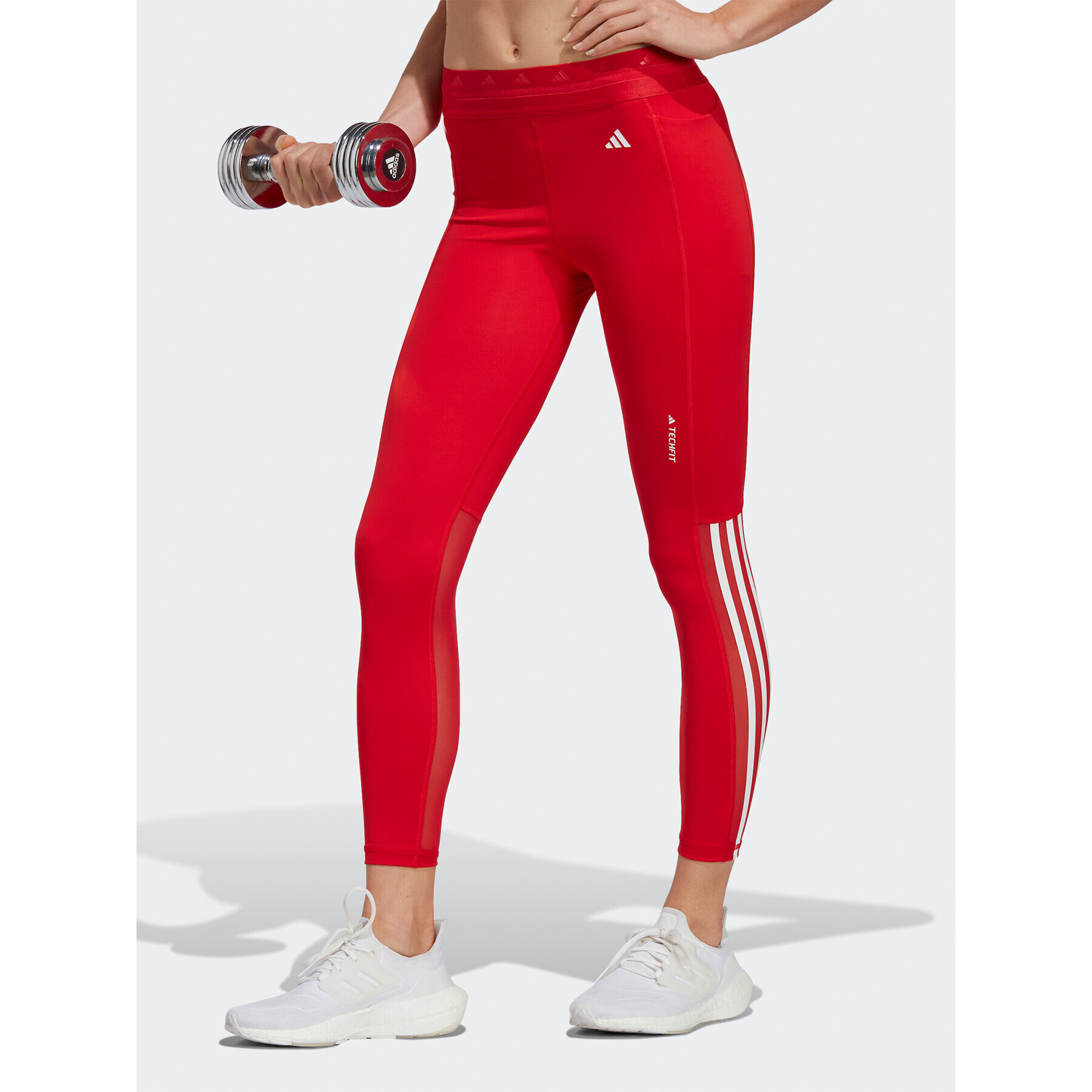 adidas Клин Techfit Hyperglam 7/8 Leggings HR2944 Червен - Pepit.bg