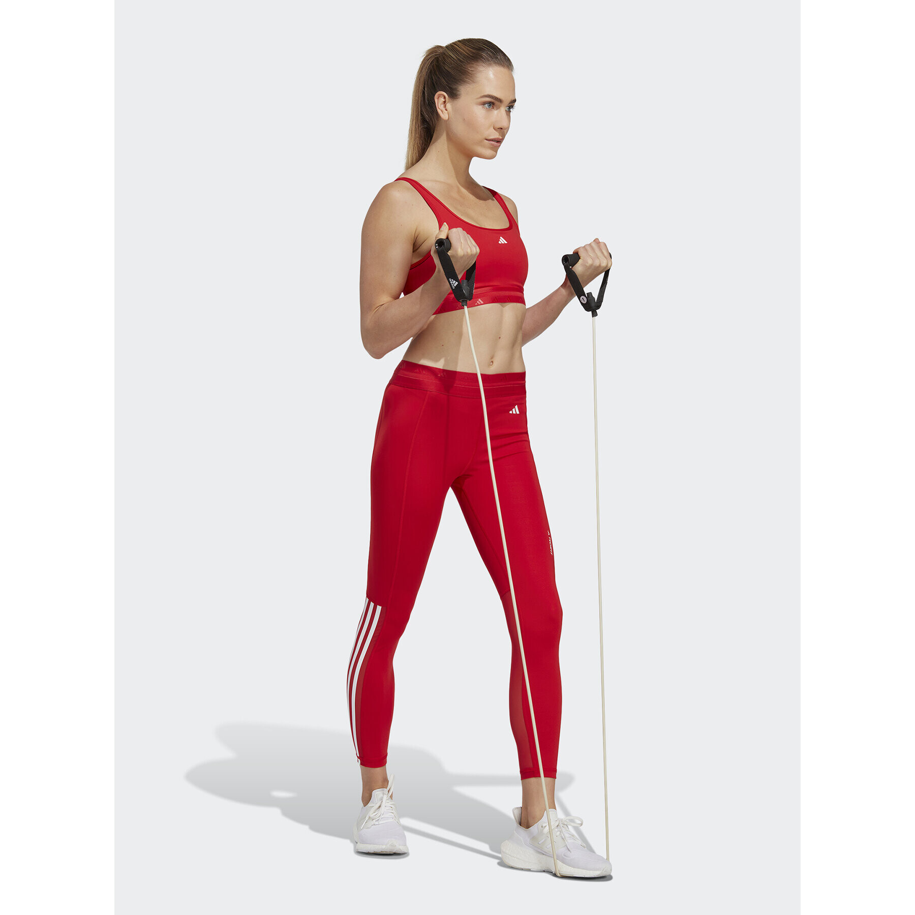 adidas Клин Techfit Hyperglam 7/8 Leggings HR2944 Червен - Pepit.bg