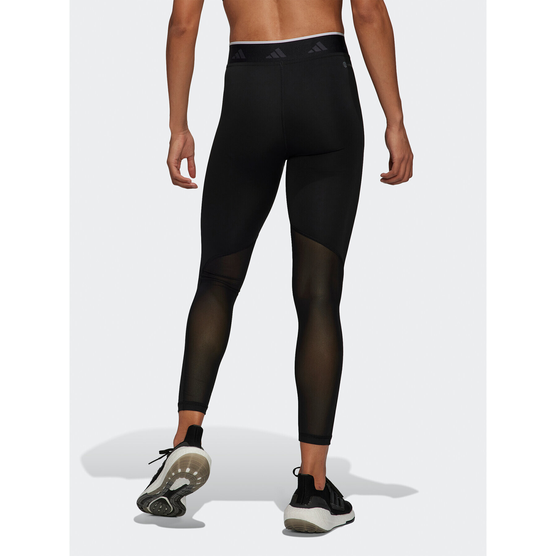 adidas Клин Techfit V-Shaped Elastic 7/8 Leggings HF6676 Черен - Pepit.bg