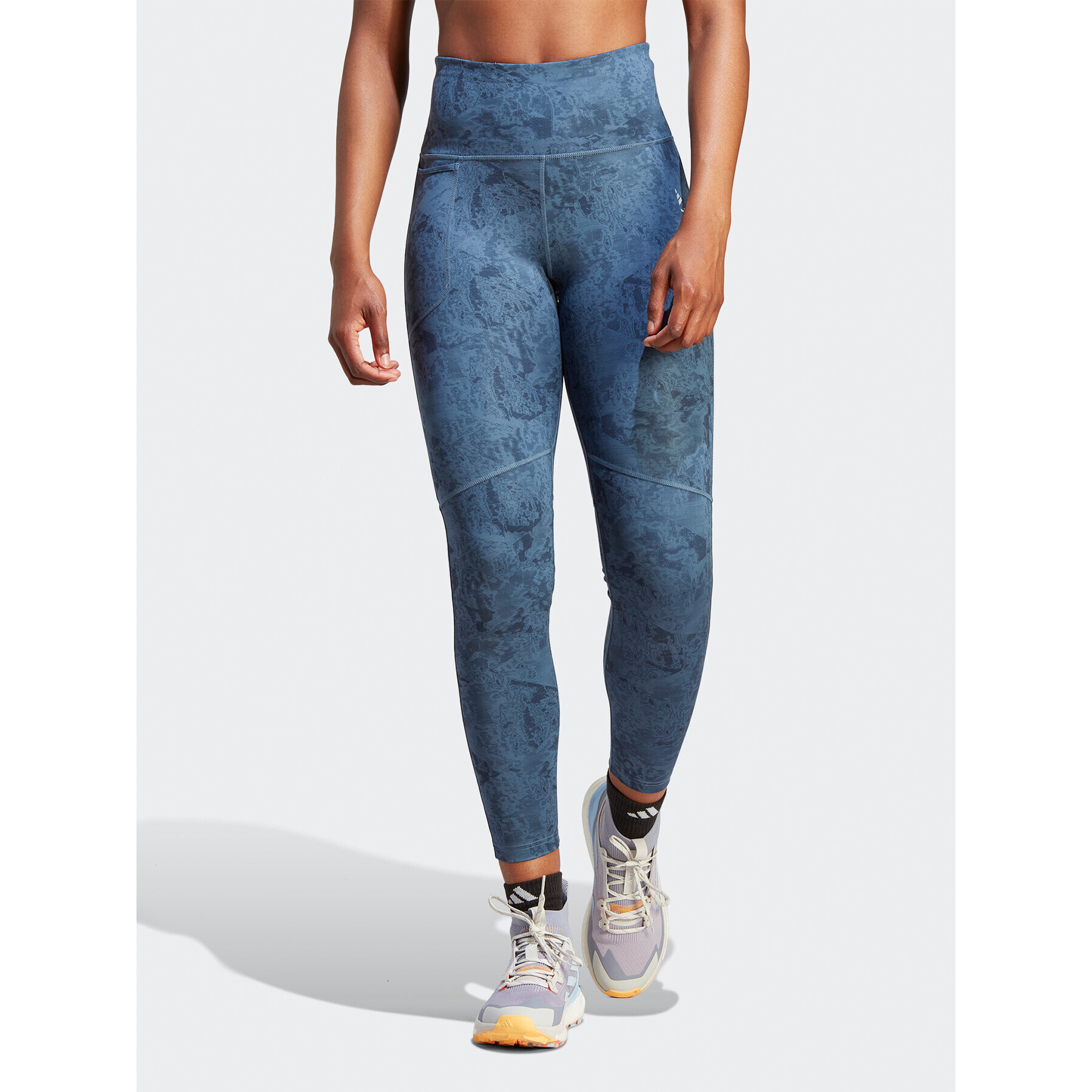 adidas Клин Terrex Multi Allover Print Leggings HM4010 Син - Pepit.bg