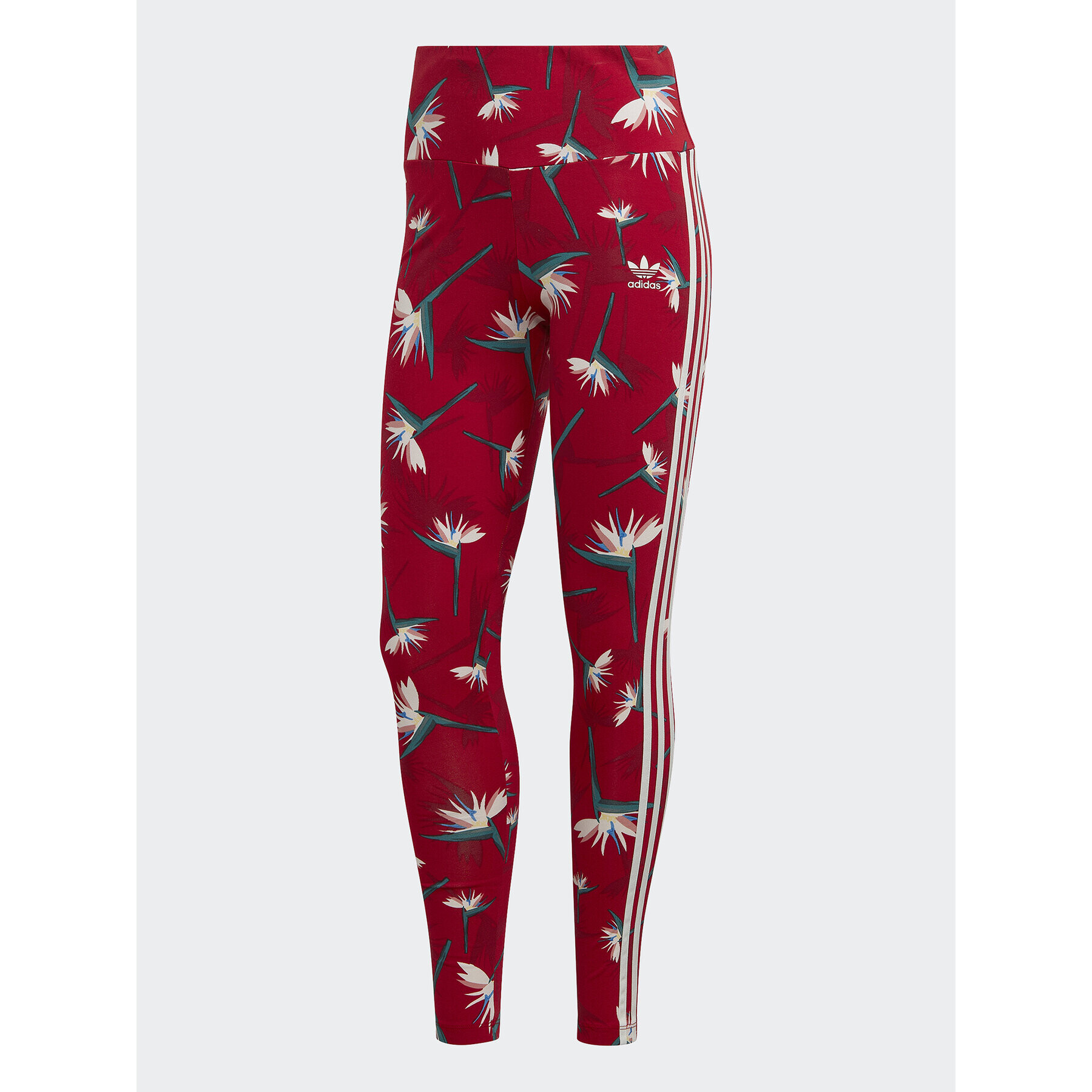 adidas Клин THEBE MAGUGU HK5214 Червен Tight Fit - Pepit.bg