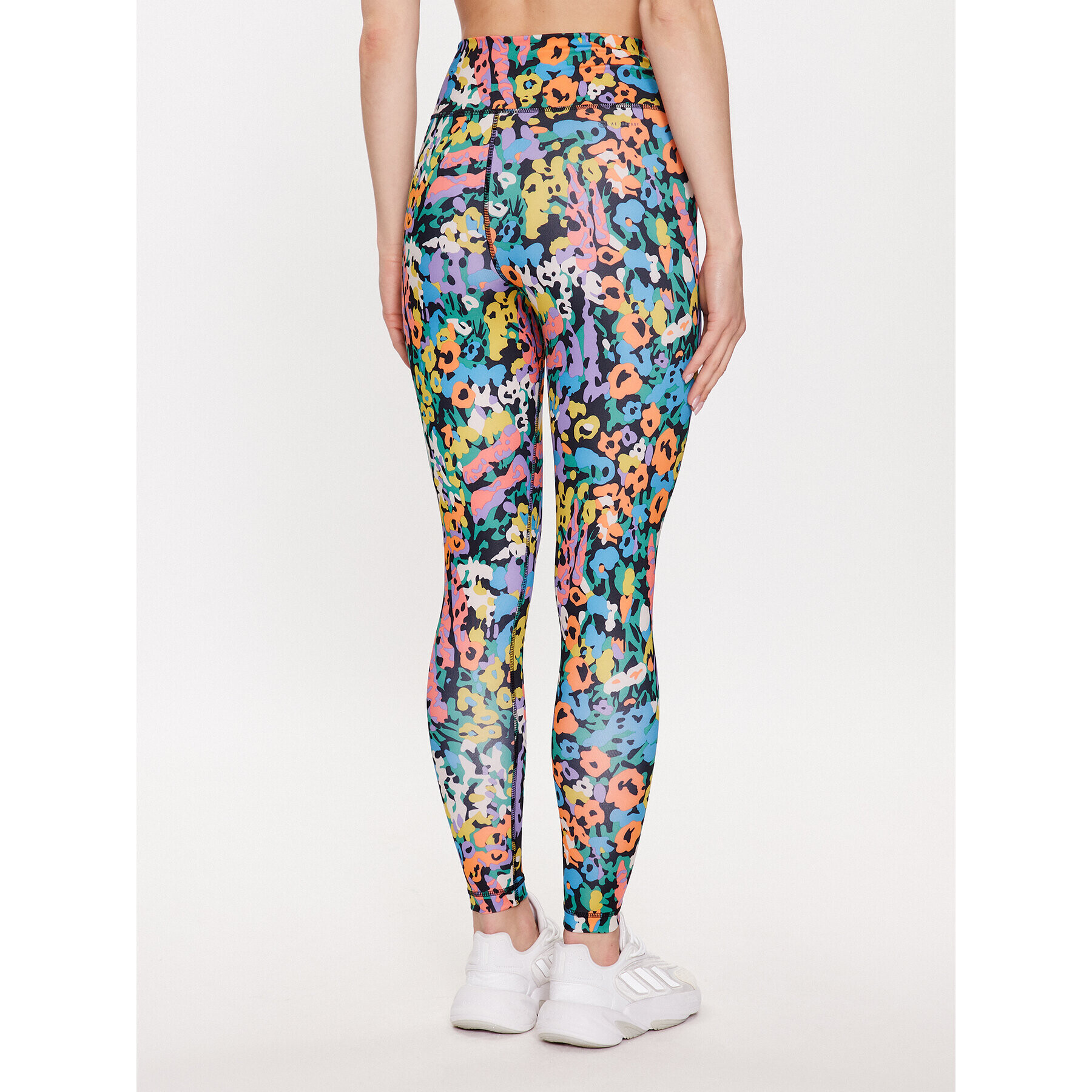 adidas Клин Train Essentials Printed High-Waisted 7/8 Leggings HT5431 Бял - Pepit.bg