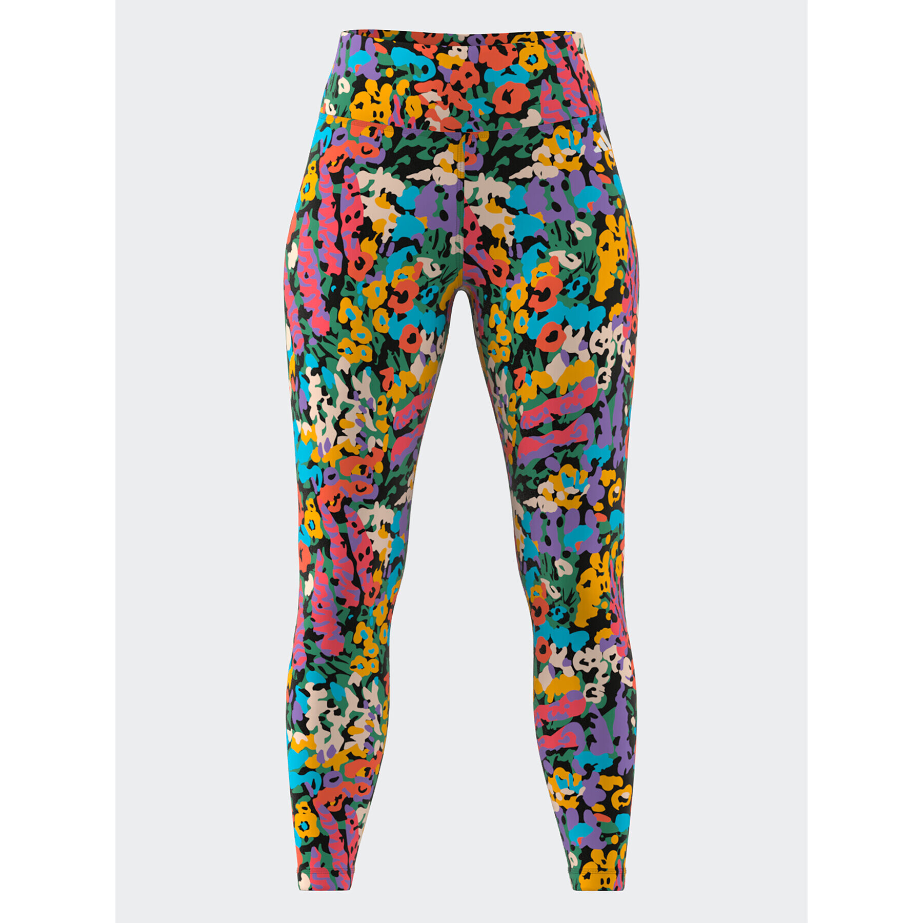 adidas Клин Train Essentials Printed High-Waisted 7/8 Leggings HT5431 Бял - Pepit.bg