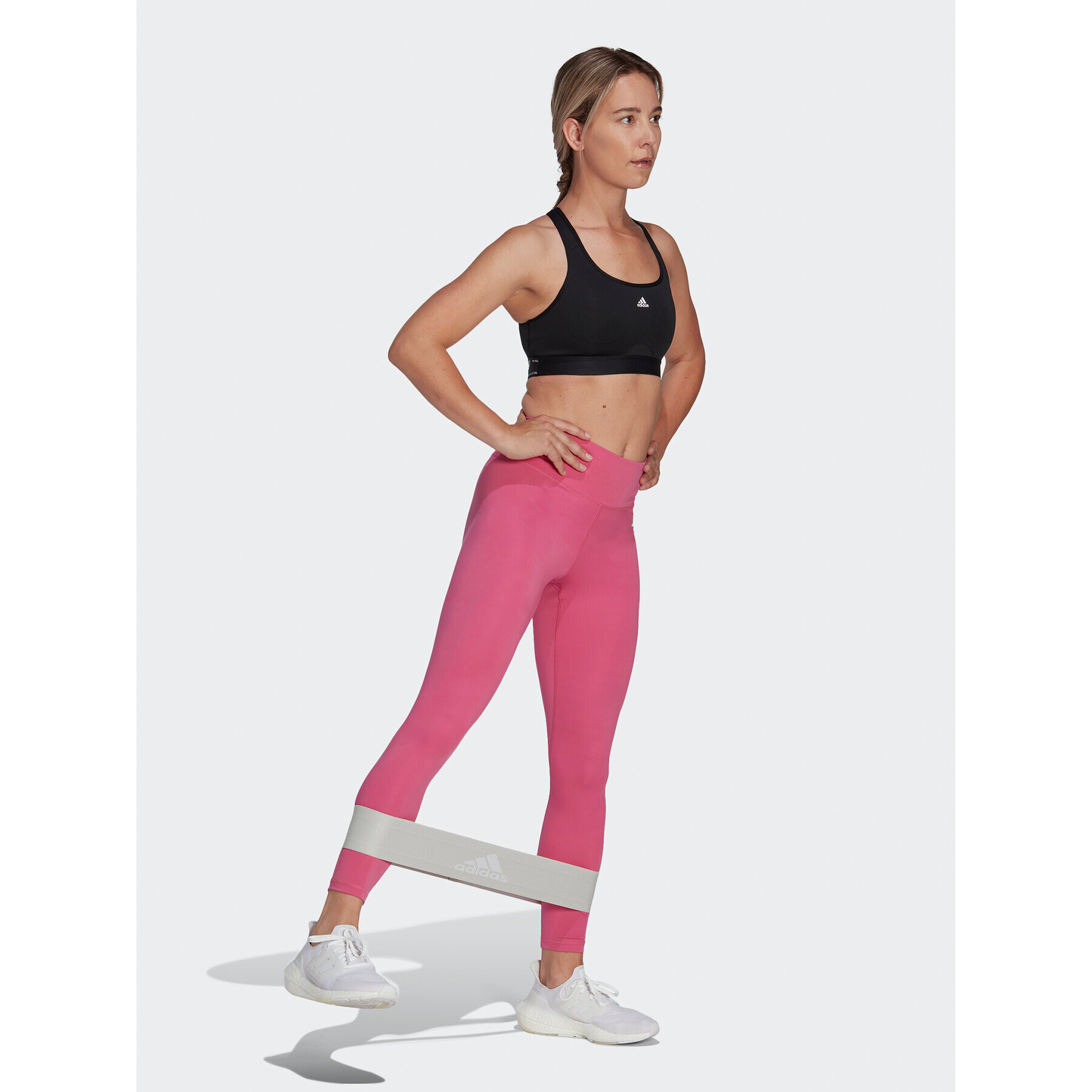 adidas Клин Training Essentials High Waist 7/8 Legging Розов Regular Fit - Pepit.bg
