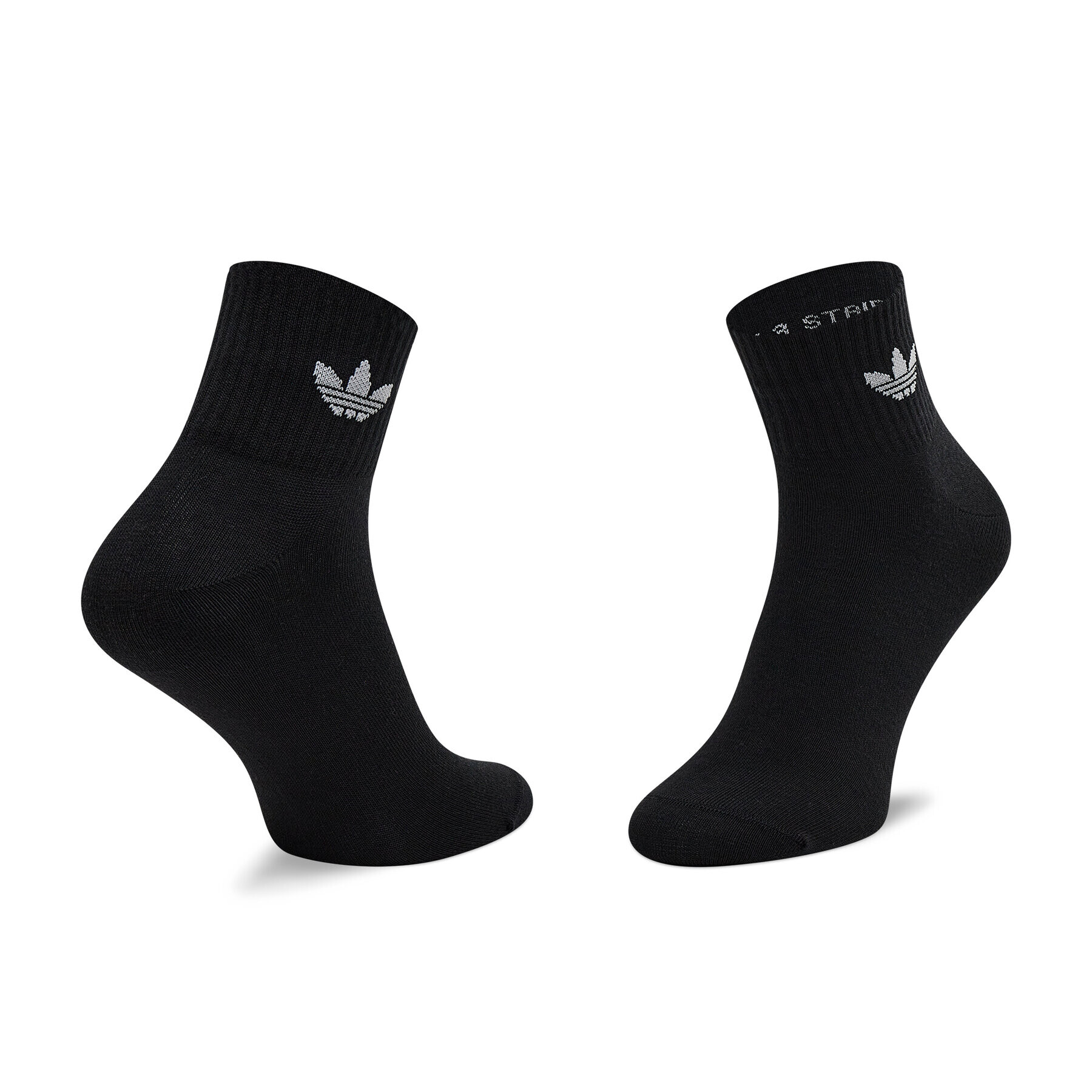 adidas Комплект 2 чифта дълги чорапи мъжки Camo Mid Ankle HC9528 Черен - Pepit.bg