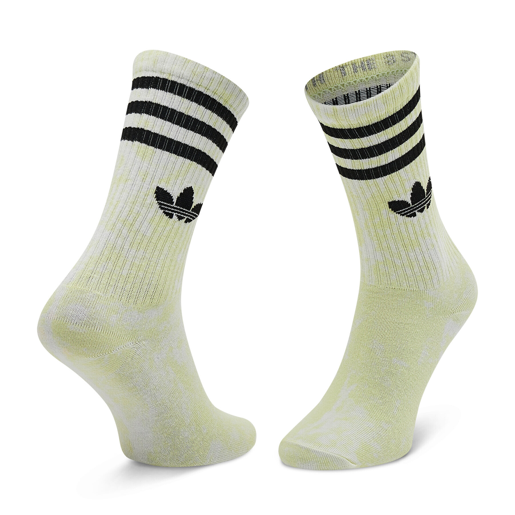 adidas Комплект 2 чифта дълги чорапи мъжки Tie Dye Sock HA4676 Розов - Pepit.bg
