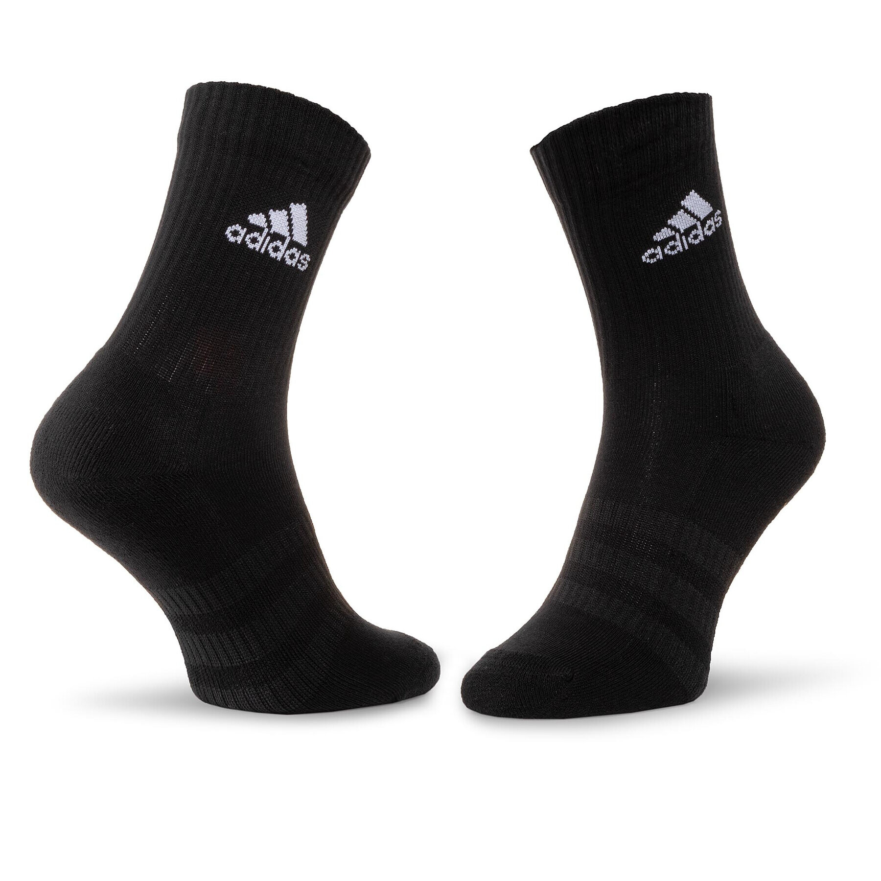 adidas Комплект 3 чифта дълги чорапи мъжки Cush Crw 3Pp DZ9355 Бял - Pepit.bg