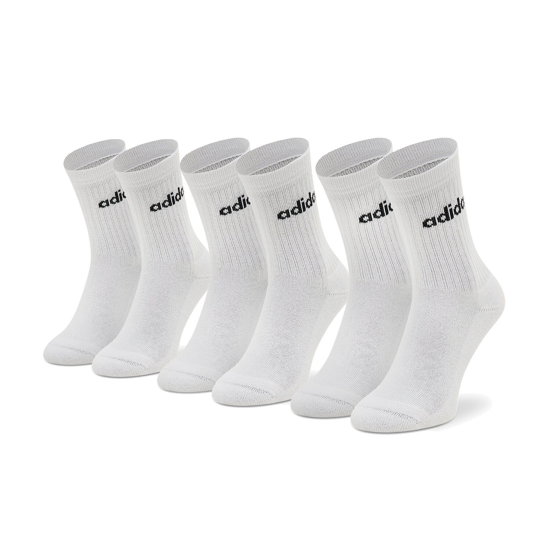 adidas Performance Комплект 3 чифта дълги чорапи мъжки Hc Crew 3Pp GE1379 Бял - Pepit.bg