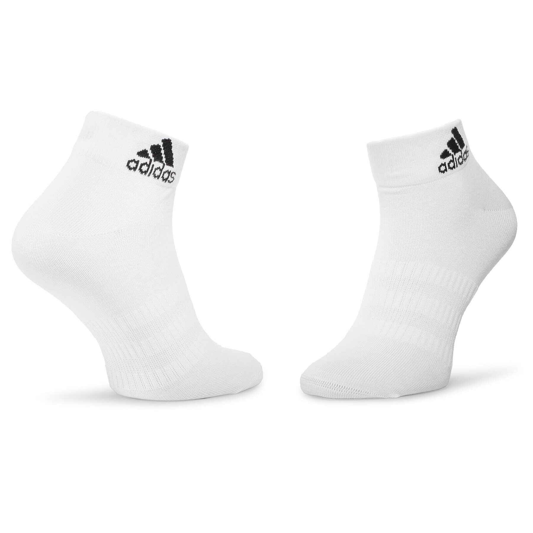adidas Комплект 3 чифта къси чорапи унисекс Light Ank 3PP DZ9435 Бял - Pepit.bg