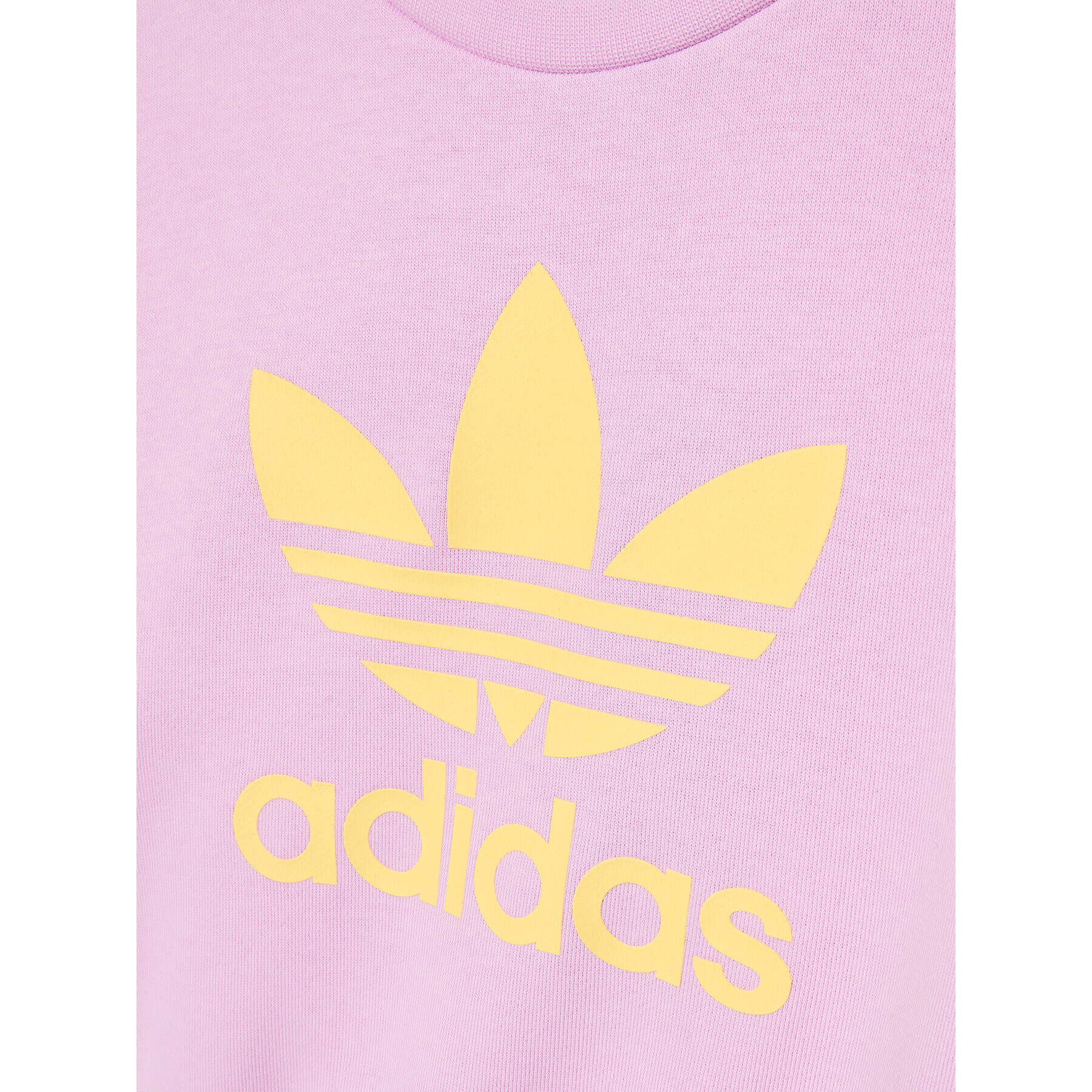 adidas Комплект суитшърт и клин HK2945 Розов Relaxed Fit - Pepit.bg