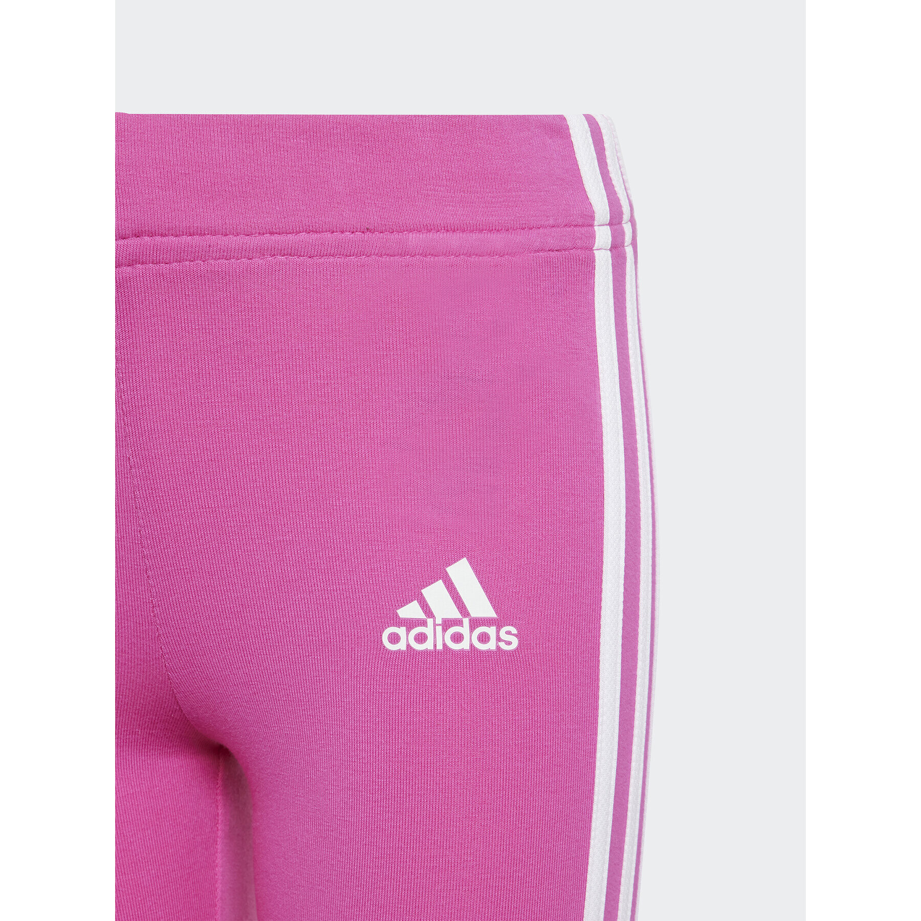 adidas Комплект суитшърт и клин Tiberio 3-Stripes Colorblock Fleece IA3117 Розов Slim Fit - Pepit.bg