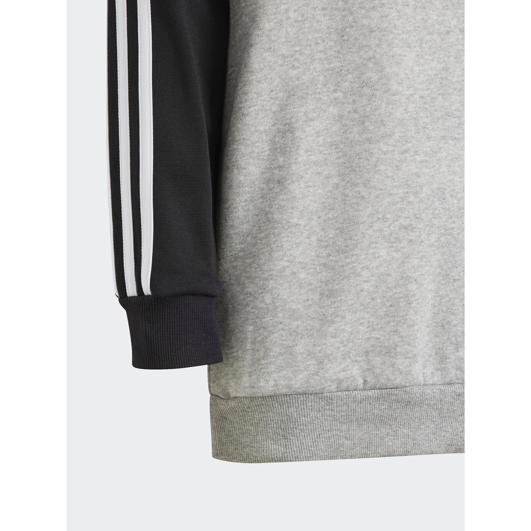 adidas Комплект суитшърт и клин Tiberio 3-Stripes Colorblock Fleece IJ6327 Черен Slim Fit - Pepit.bg