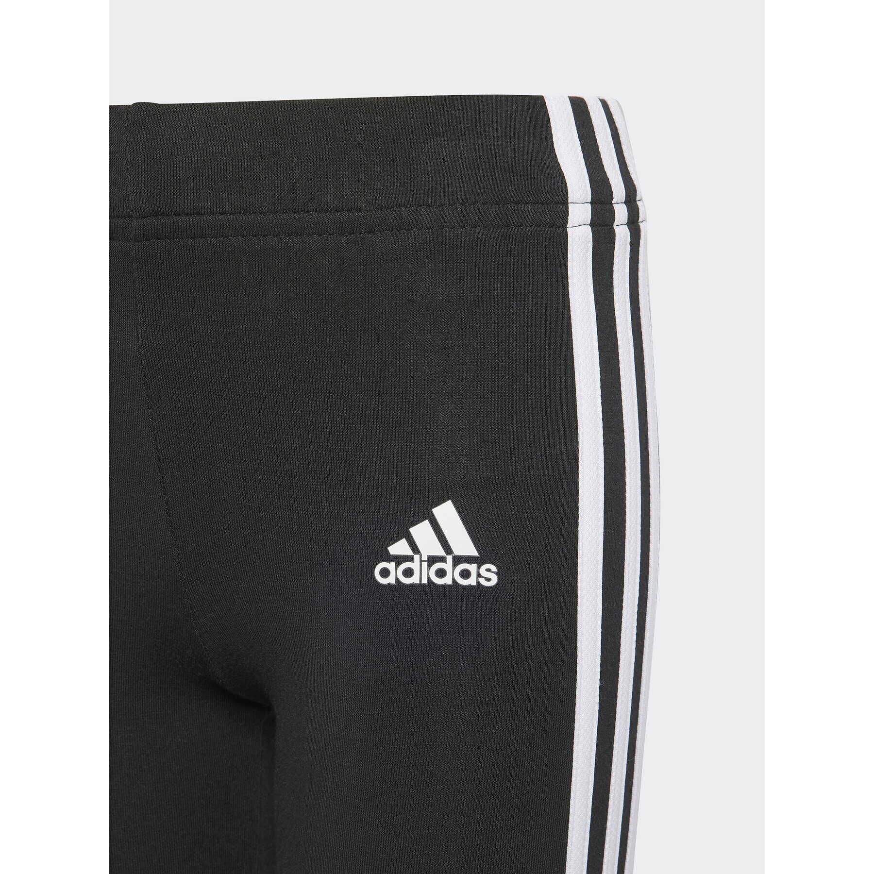 adidas Комплект суитшърт и клин Tiberio 3-Stripes Colorblock Fleece IJ6327 Черен Slim Fit - Pepit.bg