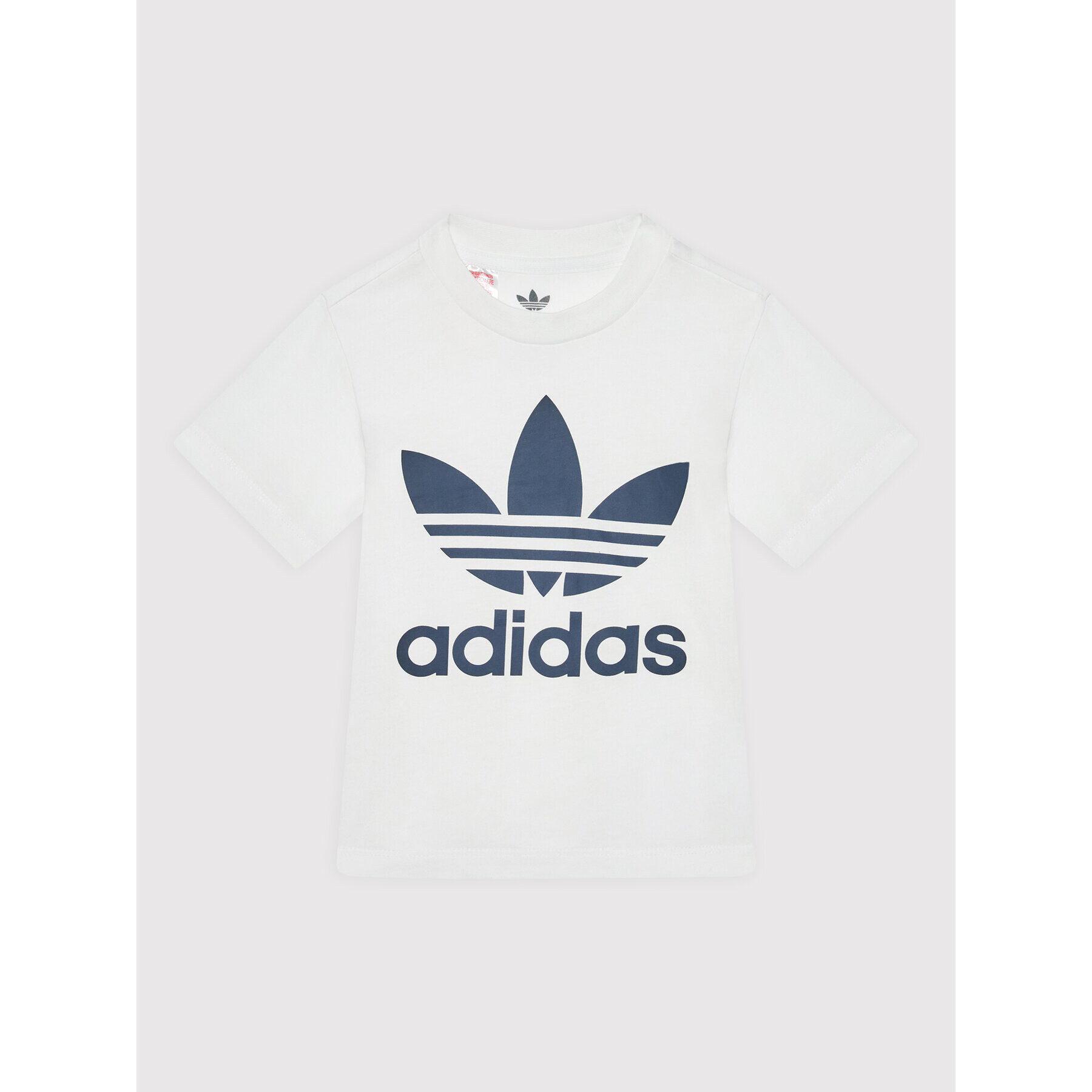 adidas Комплект тишърт и спортни шорти Trefoil HE4655 Цветен Regular Fit - Pepit.bg