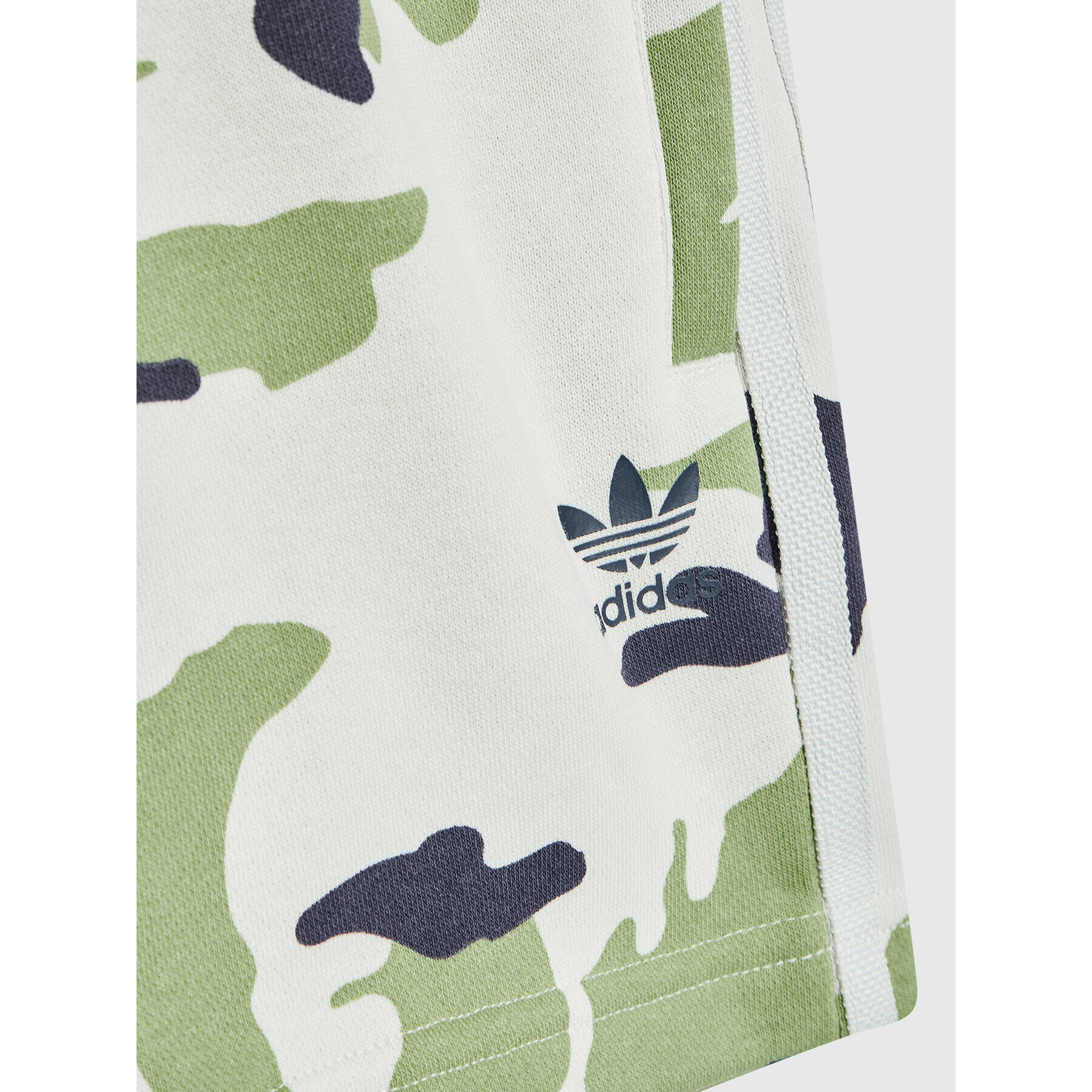 adidas Комплект тишърт и спортни шорти Camo HC4581 Тъмносин Regular Fit - Pepit.bg