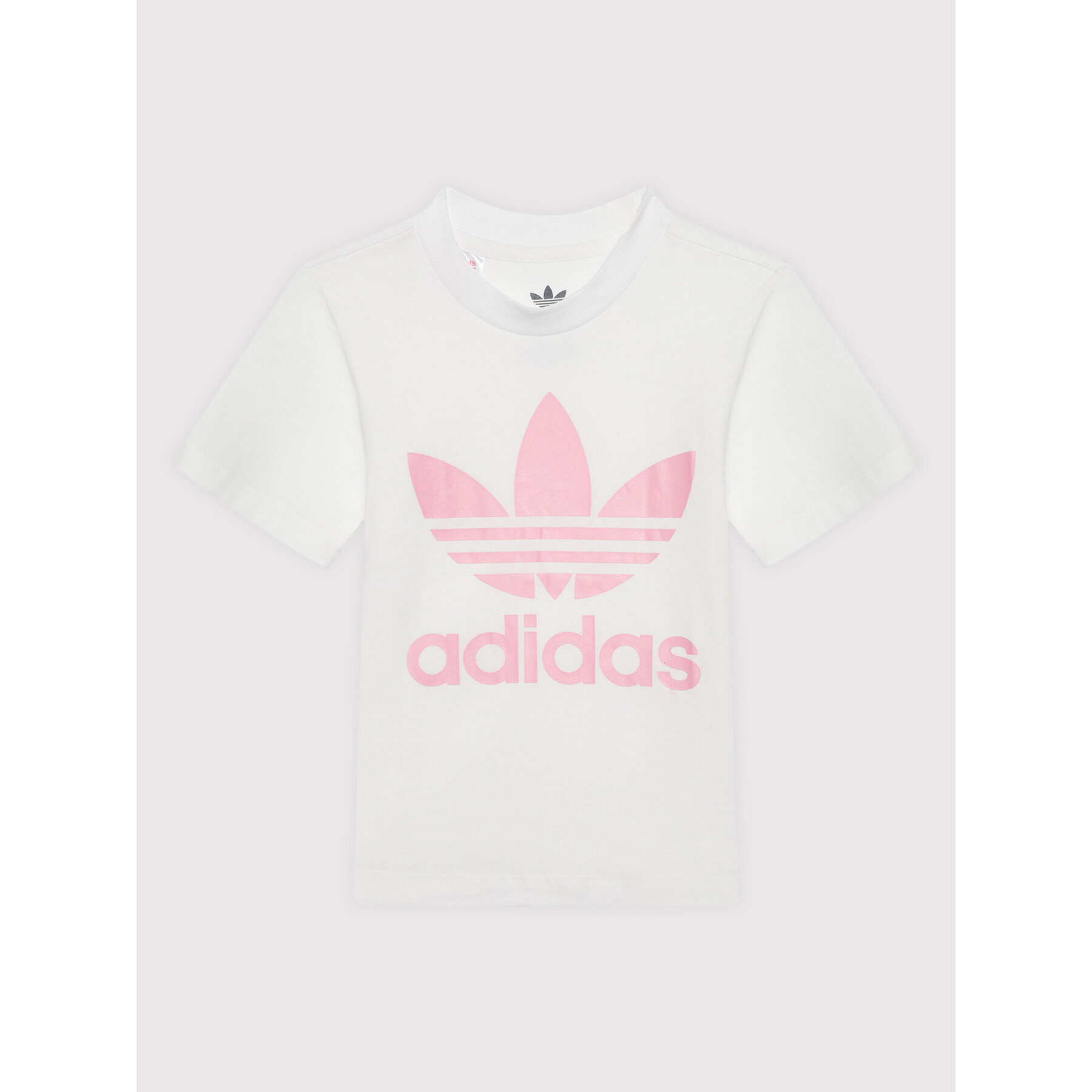 adidas Комплект тишърт и спортни шорти Tee Set HE4658 Бял Regular Fit - Pepit.bg