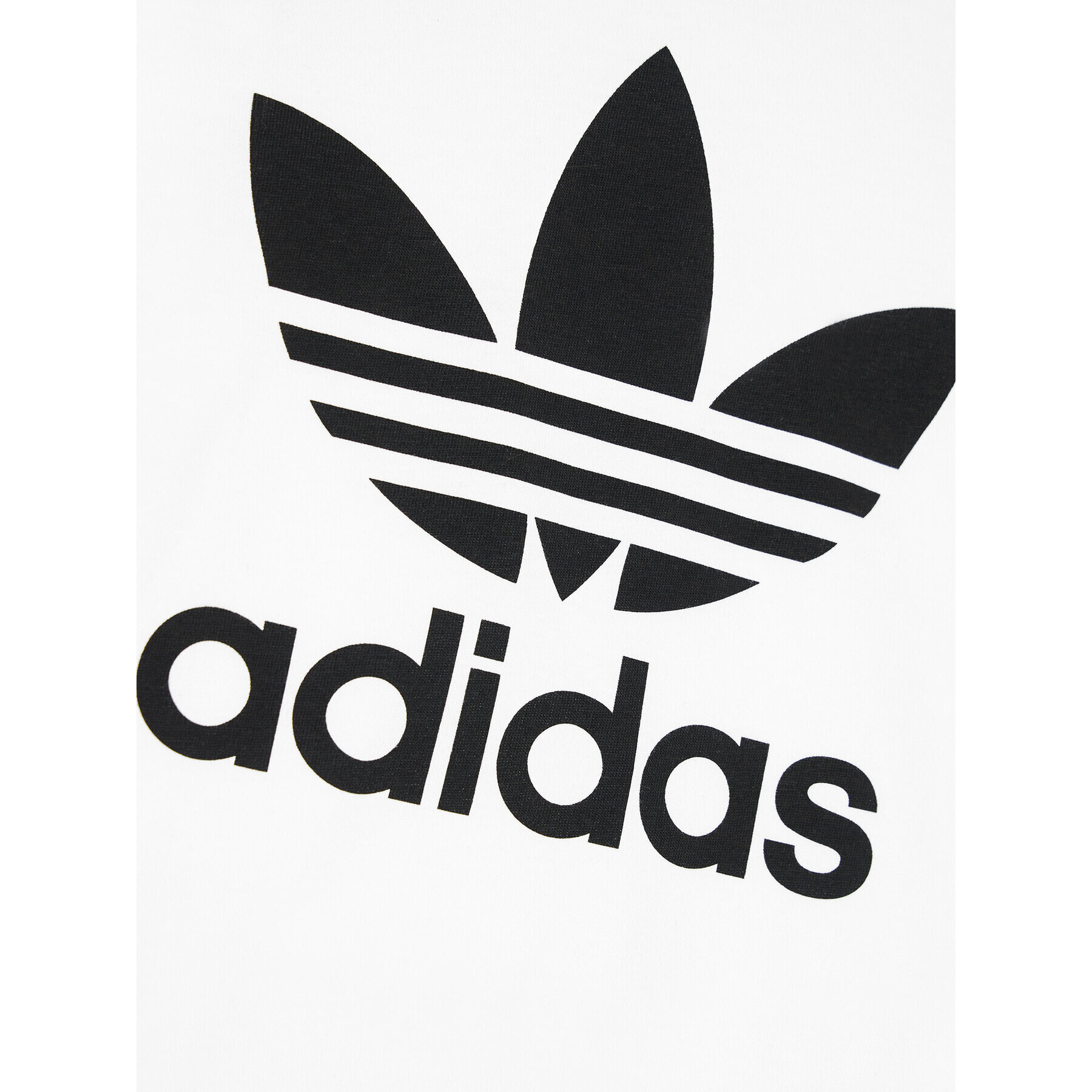 adidas Комплект тишърт и спортни шорти Trefoil FI8318 Черен Regular Fit - Pepit.bg