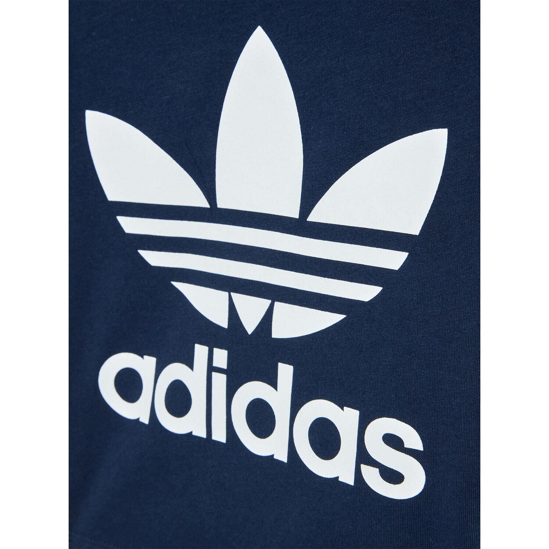 adidas Комплект тишърт и спортни шорти Trefoil HK7482 Тъмносин Regular Fit - Pepit.bg