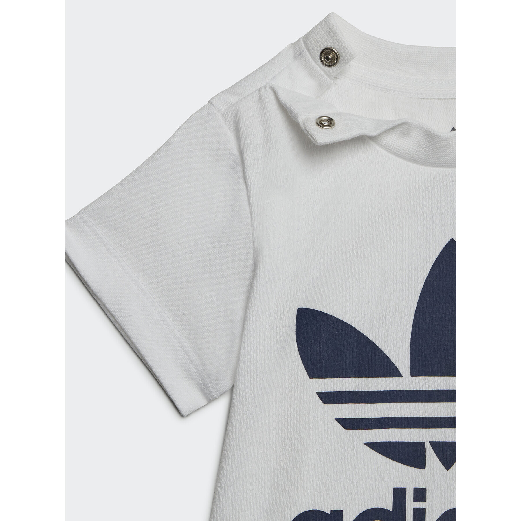 adidas Комплект тишърт и спортни шорти Trefoil Shorts Tee Set IB8638 Син Regular Fit - Pepit.bg